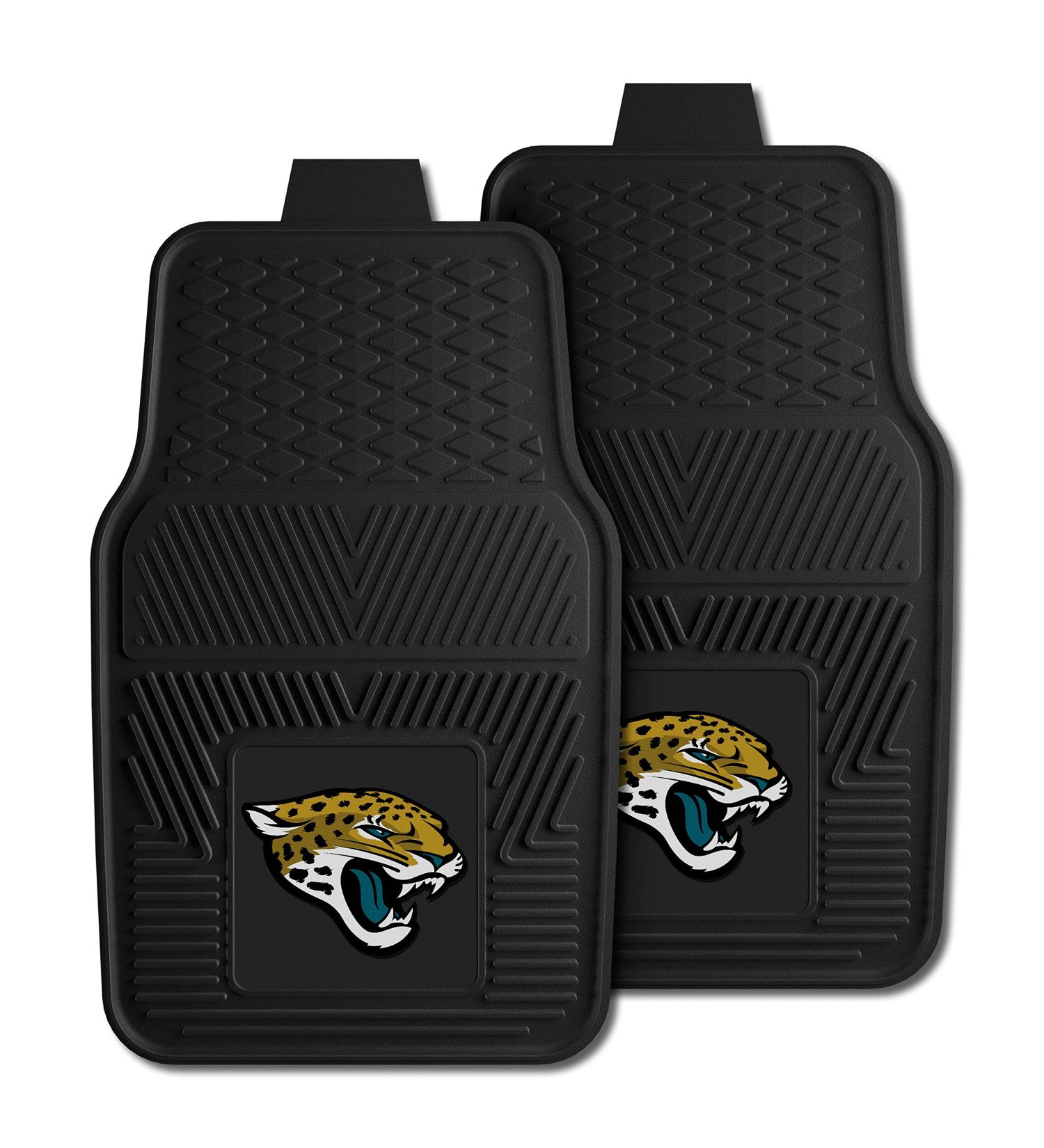 NFL Jacksonville Jaguars Car Mat 18x27 Front - Heavy Duty Vinyl by FANMATS - Buy Online on GoSupps.com