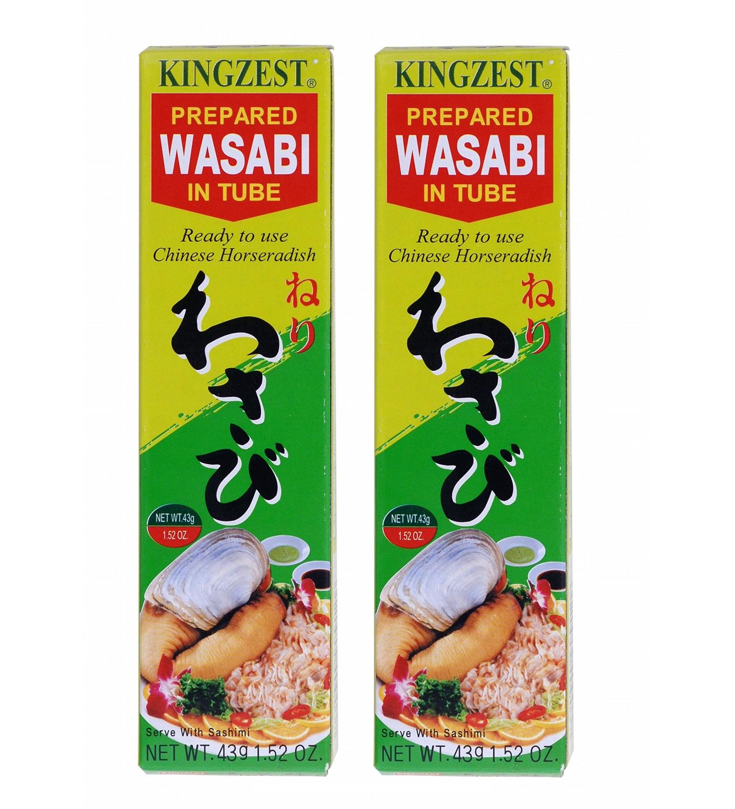 2x 43g KINGZEST Wasabi Paste in Tube / Horseradish Paste