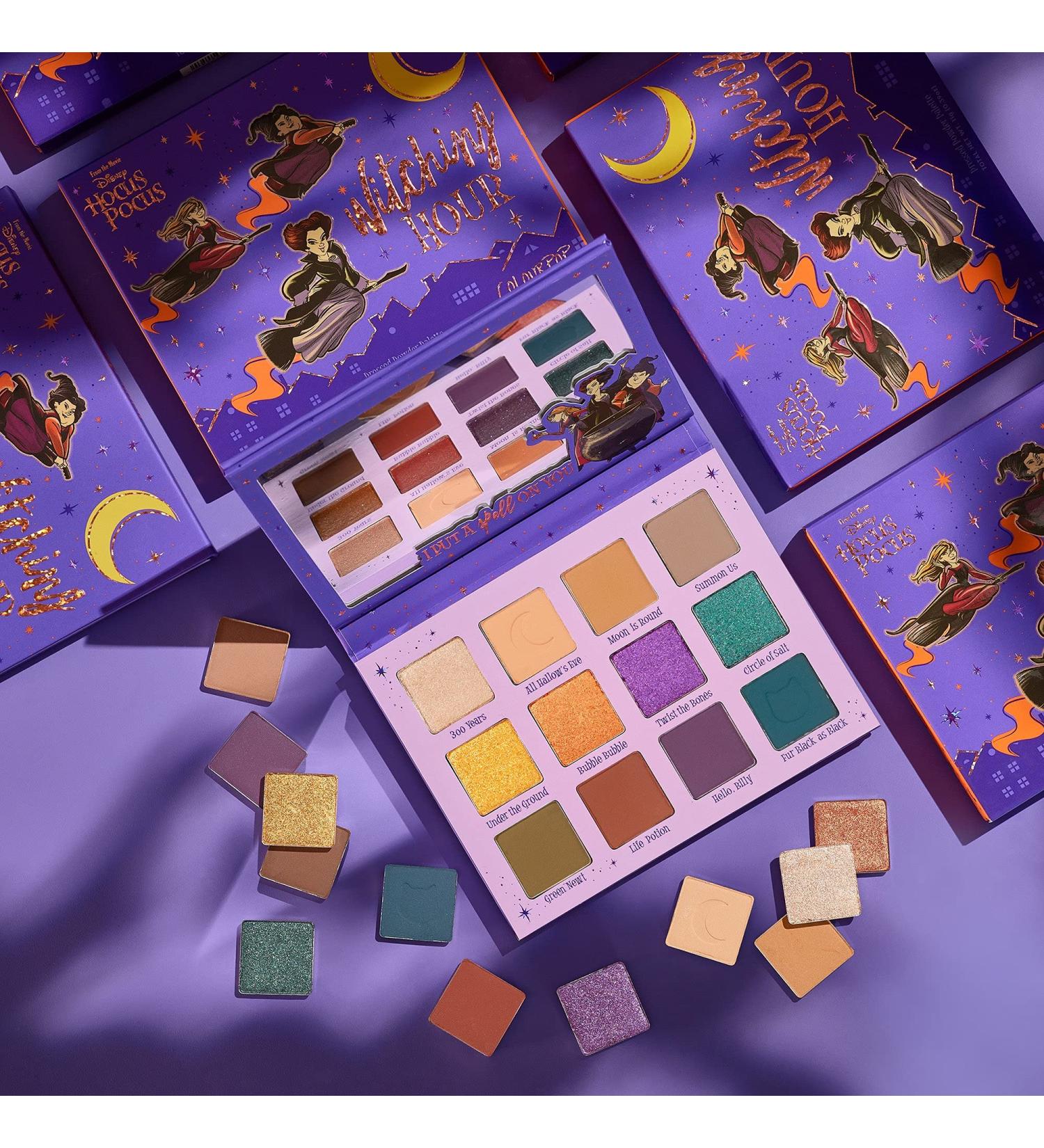 Colourpop 'Witching Hour' Shadow Palette! Hocus Pocus Coven Crew Eyeshadow Palette - Full Size - New in Box  Blue