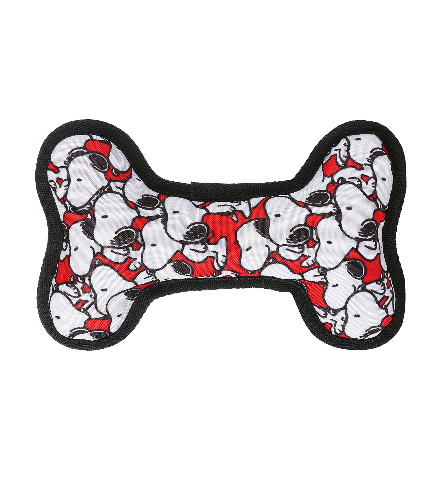Shop Official Peanuts Snoopy Dog Toys | Oxford Bone Red Cake Stuffed Toy for All Dogs - Buy Online on GoSupps.com