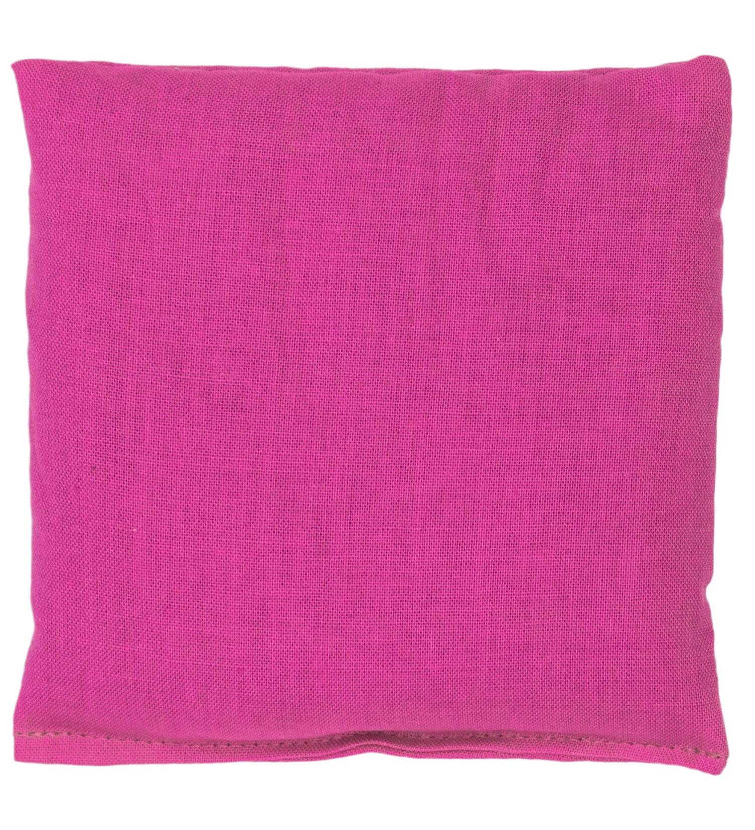 Cherry Stone Pillow 12x12cm - Pink Heat & Cold Pillow - Natural Grain Pillow with Cherry Stones for Comfort - Buy Online on GoSupps.com