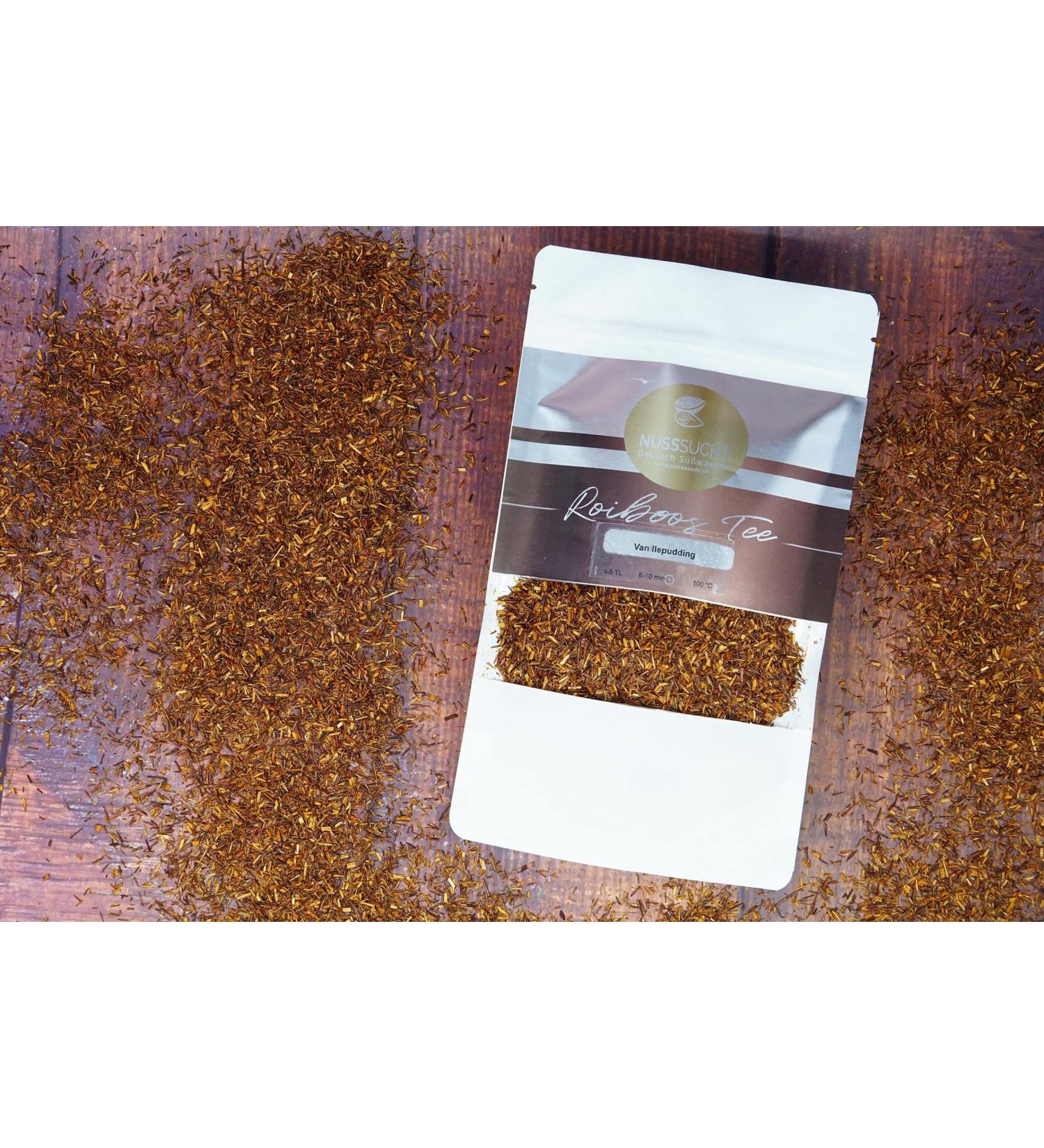 Redbusch tea Vanilla pudding rooibos tea from south Africa Red bush tea loose rooibos Premium red bush tea