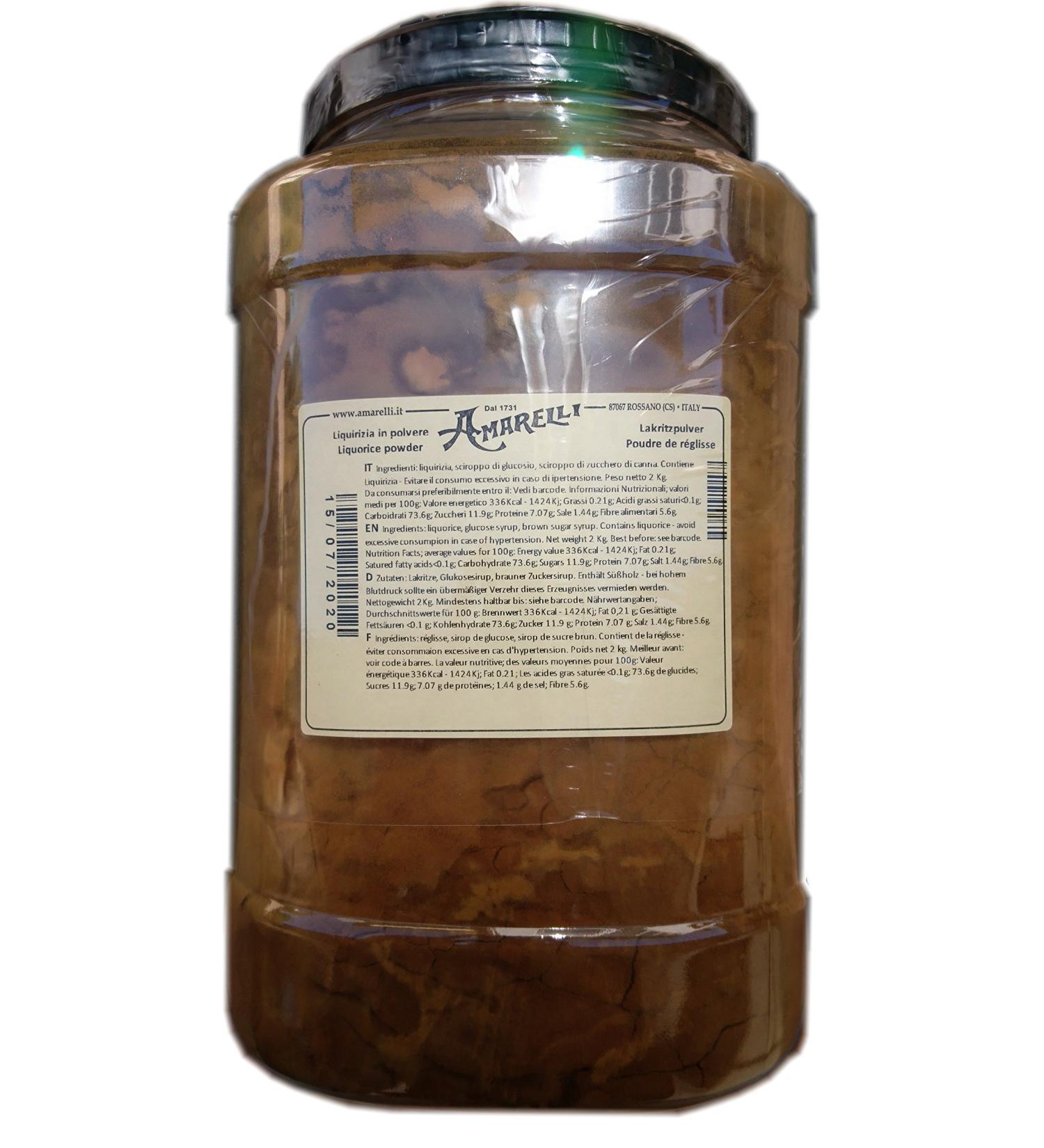 Amarelli - Powdered Liquorice - 2 Kg