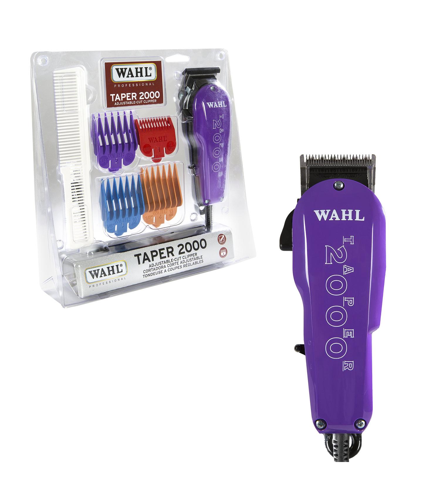 Wahl Professional Taper 2000 Adjustable Corded Hair Clipper - Model 8472-700 | Smooth Haircuts for Barbers & Stylists - Buy Internationally - Buy Online on GoSupps.com