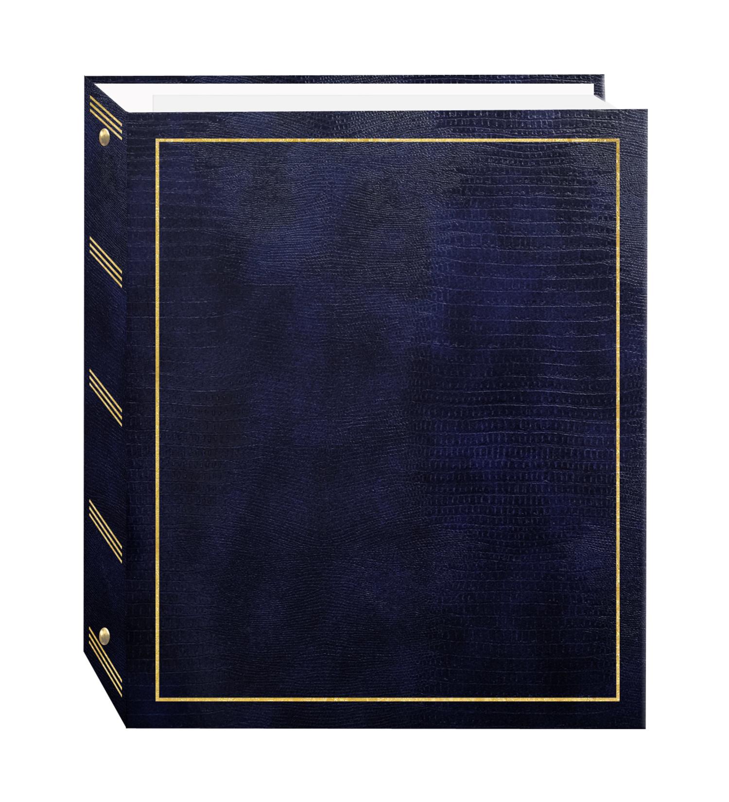 Pioneer Magnetic Self-Stick 3-Ring Photo Album - 100 Pages Navy Blue - Buy Online on GoSupps.com