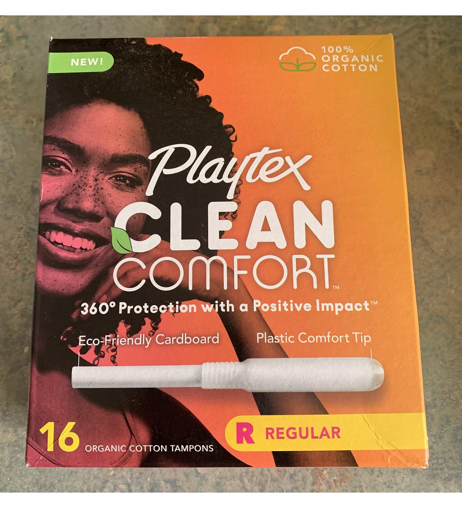 Playtex Clean Comfort 16 CT Regular - Pack of 1 | Shop Now - Buy Online on GoSupps.com