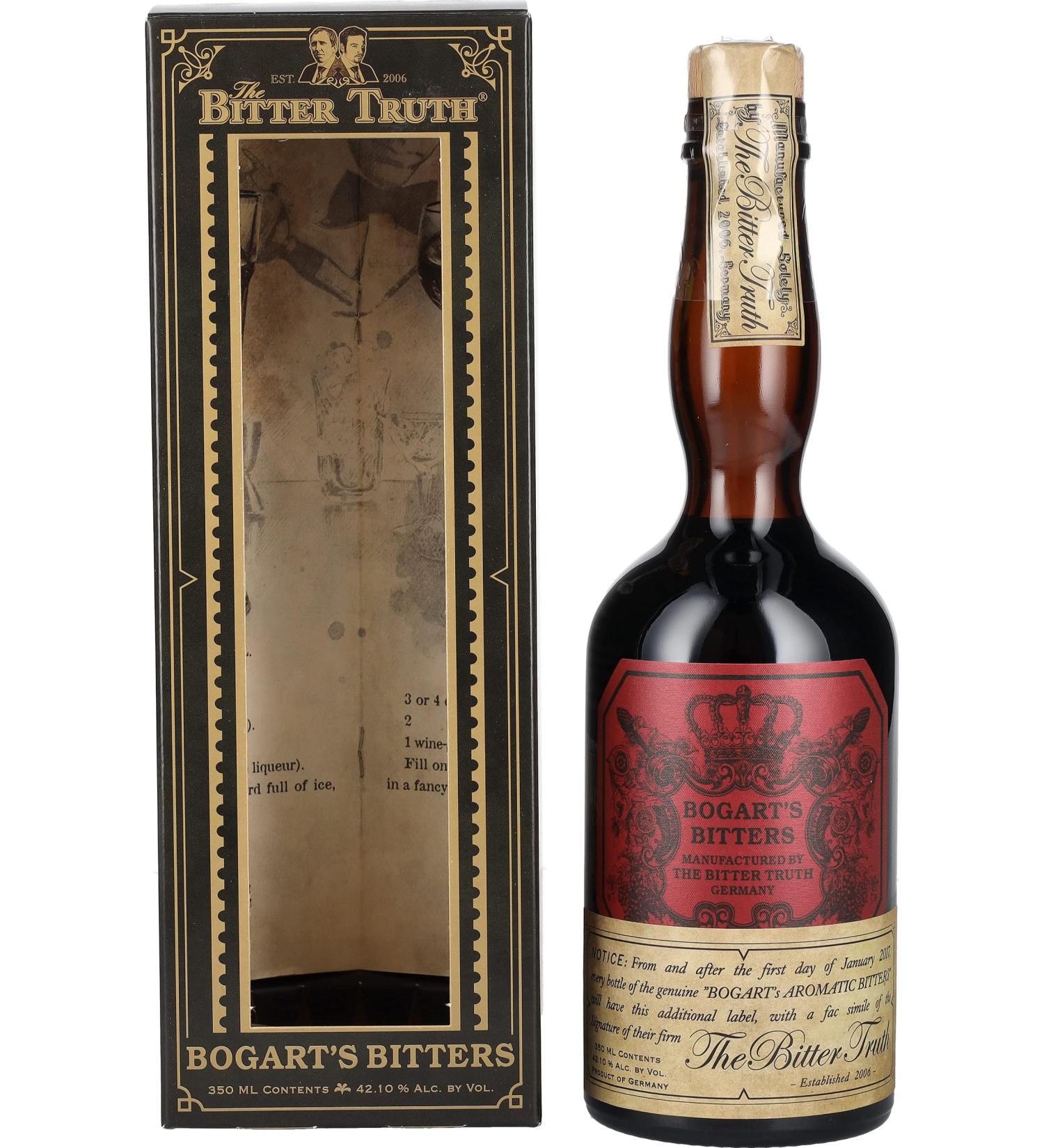 The Bitter Truth Bogarts Bitters - Premium Cocktail Bitters for Craft Cocktails - Buy Online on GoSupps.com