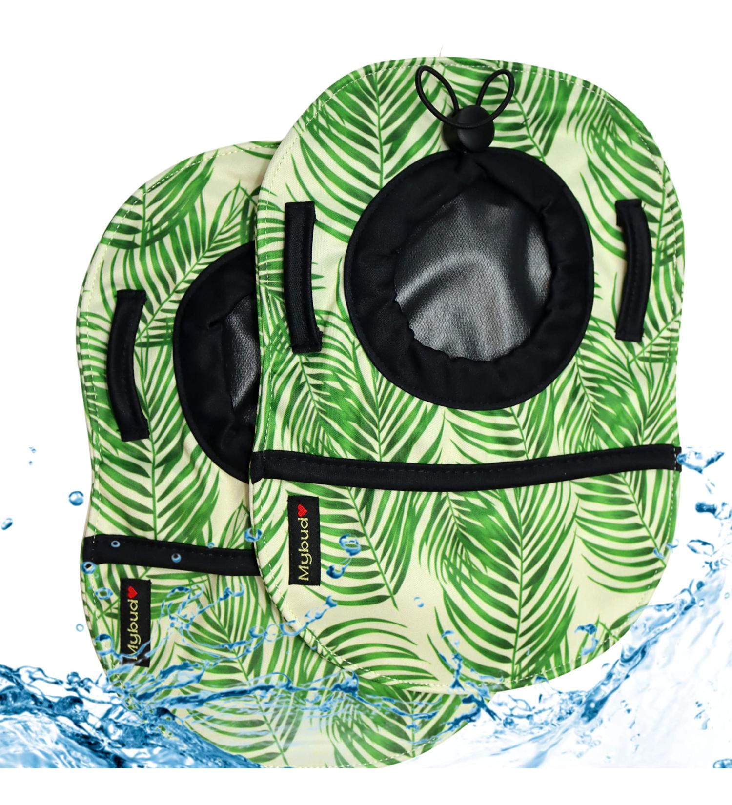 Foliage 1 Ostomy Bag Covers - Waterproof Inner Liner, Adjustable Flange Opening Stoma Pouch Cover with Belt | 2 Pieces | Medium Size - Buy Online on GoSupps.com
