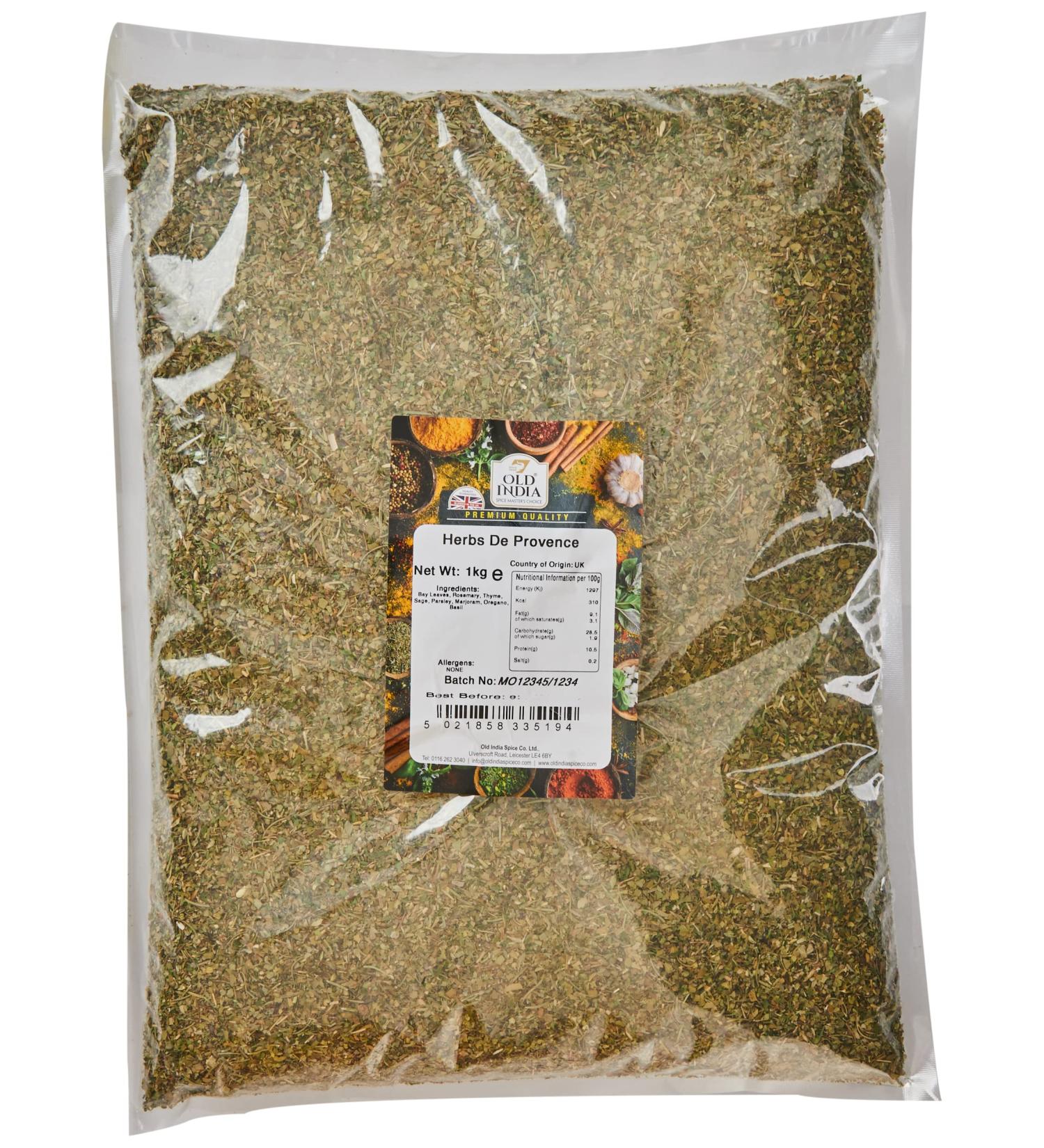 Old India Herbs De Provence 1kg - Premium Blend | Pack of 1 - Buy Online on GoSupps.com