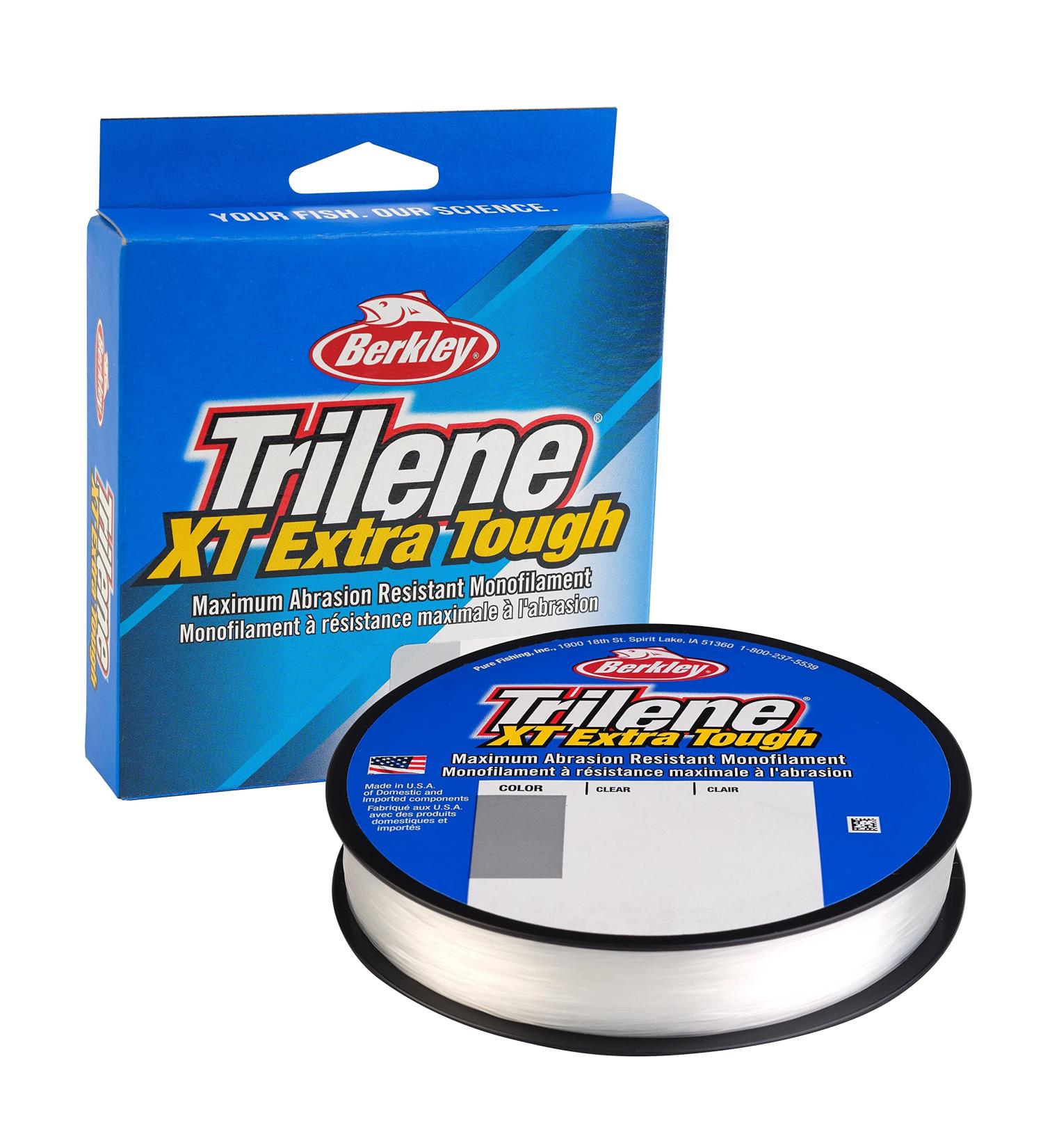 Berkeley Trilene XT Clear Monofilament Fishing Line - 300 Yards, 10lb - Buy Online on GoSupps.com