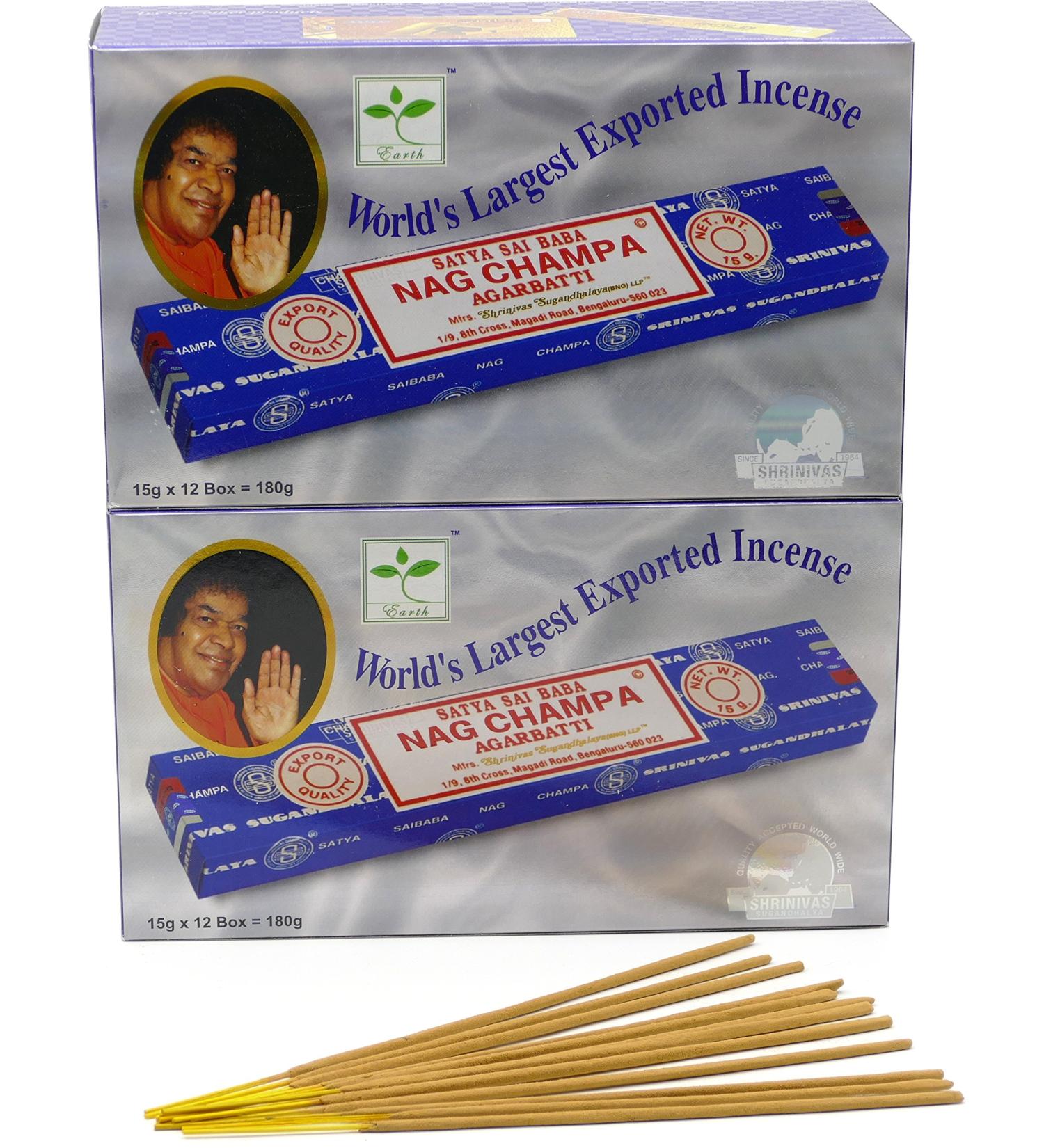 Nag Champa 15 g India Original 24 boxes