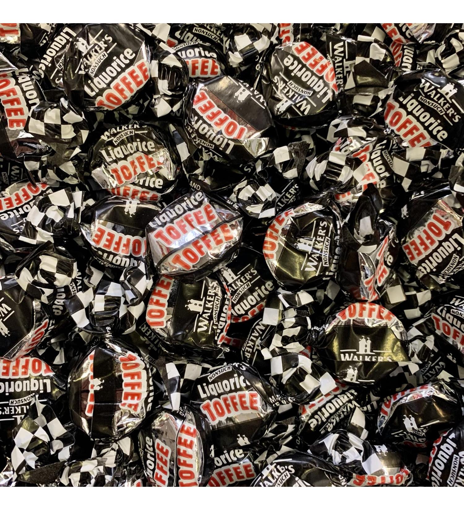 Walker's Nonsuch Liquorice Toffees 500g Share Bag by The Gourmet Sweet Company
