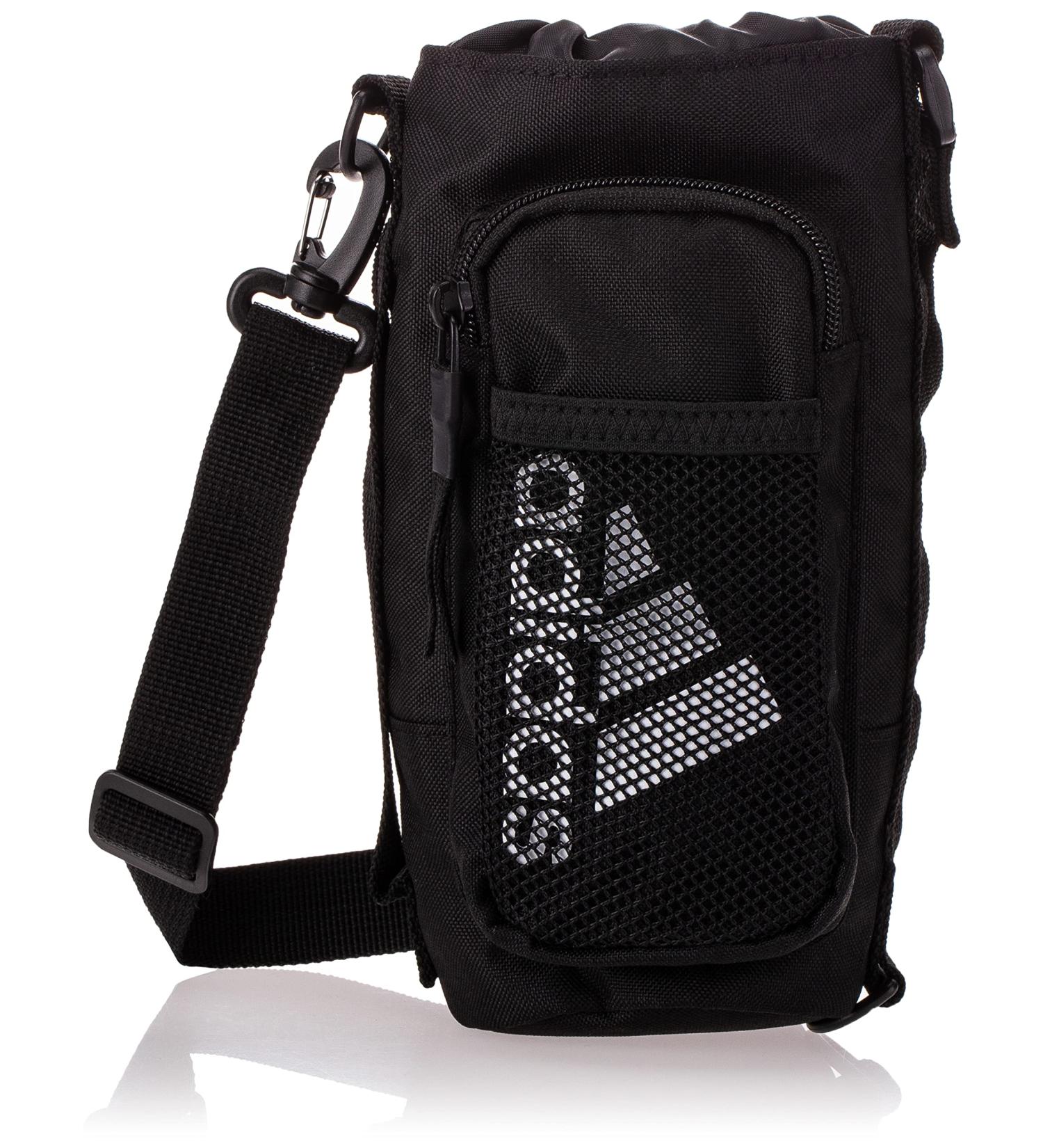 adidas Hydration Crossbody Black/White - One Size | Lightweight Water Bottle Holder - Buy Online on GoSupps.com