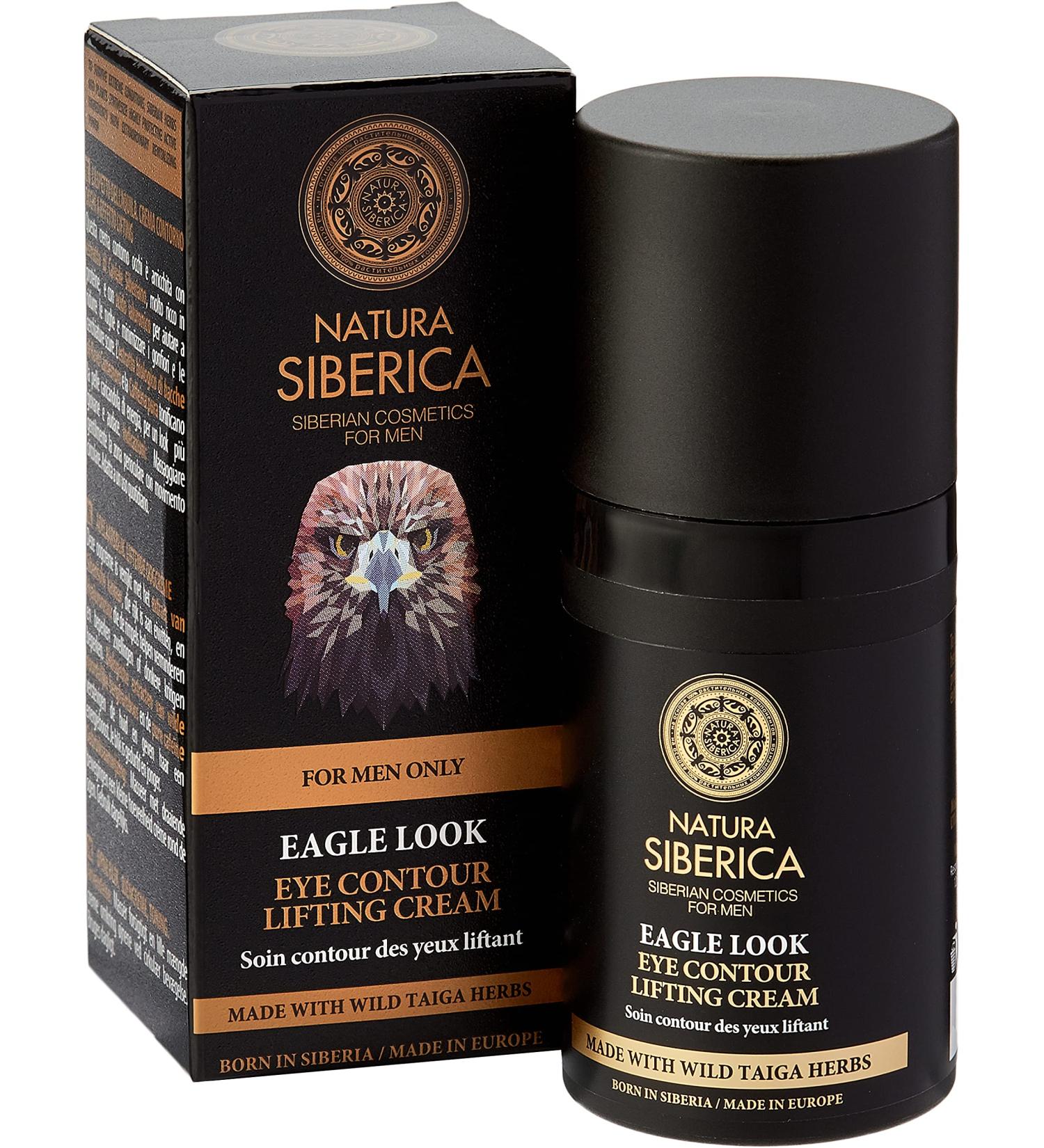 Natura Siberica for Men Eagle Look Eye Contour Lifting Cream 30ml - Anti-Aging Hydrating International Shipping - Buy Online on GoSupps.com