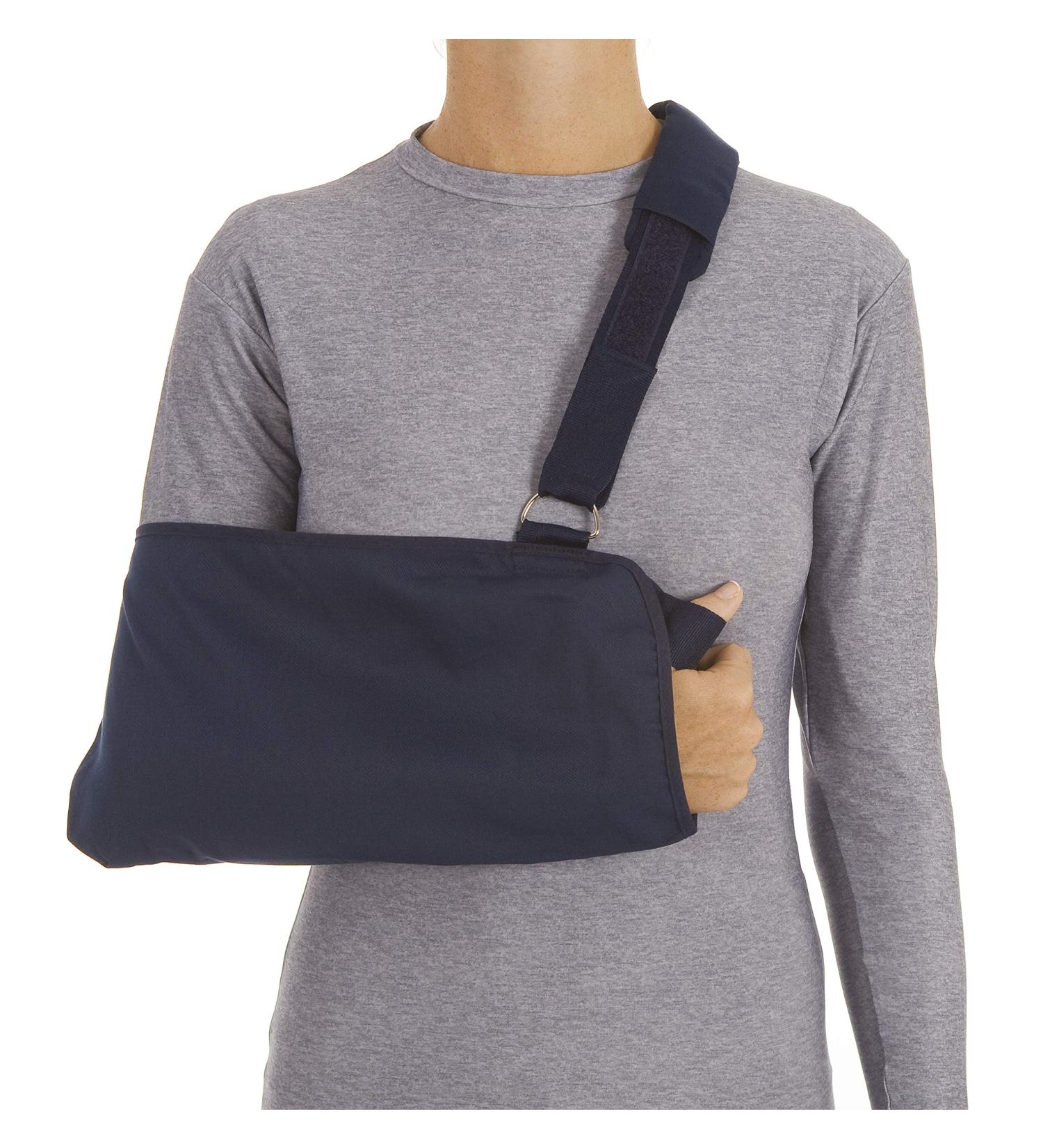 United Ortho 2051-04 Standard Envelope Arm Sling  X-Large Black X-Large
