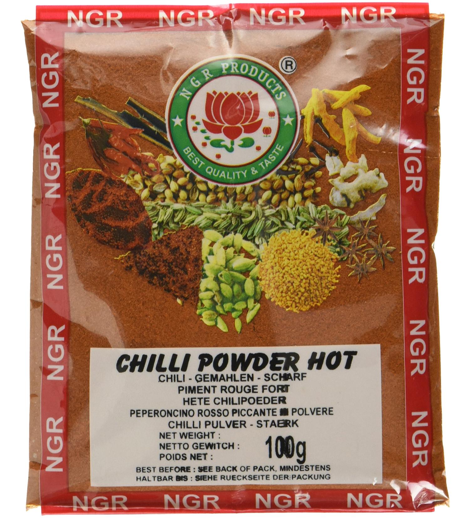 Ngr Chili Powder Hot 100g - Premium Spicy Seasoning for International Shipping - Buy Online on GoSupps.com
