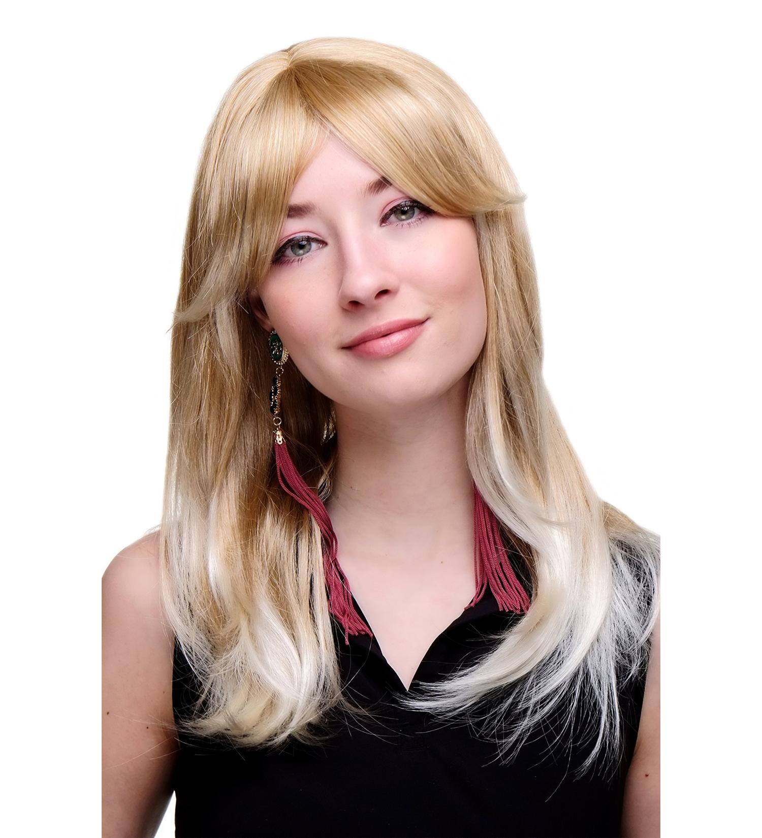 WIG ME UP 3119-27T613 Long Blonde Wig with Wavy Tips - Premium Quality International Shipping - Buy Online on GoSupps.com