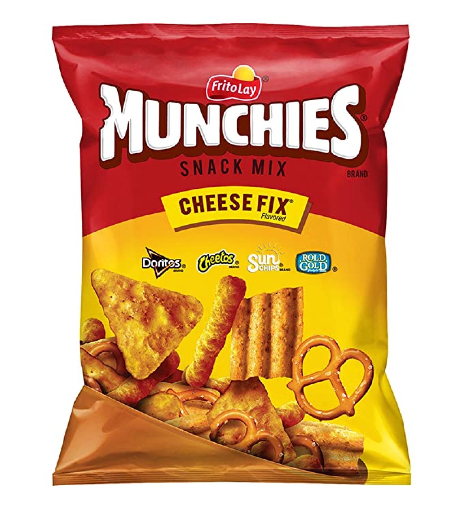 Munchies Snack Mix - Cheese Fix Flavor, 0.875 oz, Pack of 104 | Buy Online - Buy Online on GoSupps.com