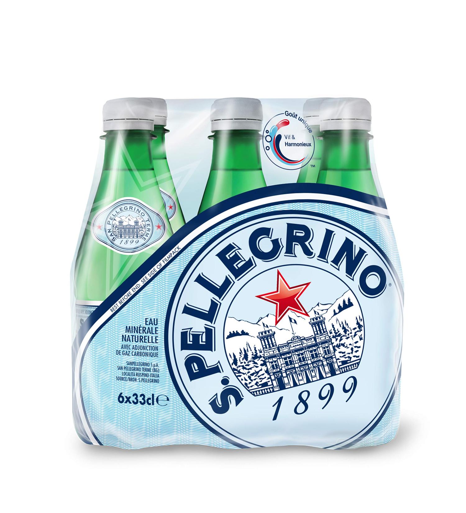 San Pellegrino Mineral Water 6 x 33 cl