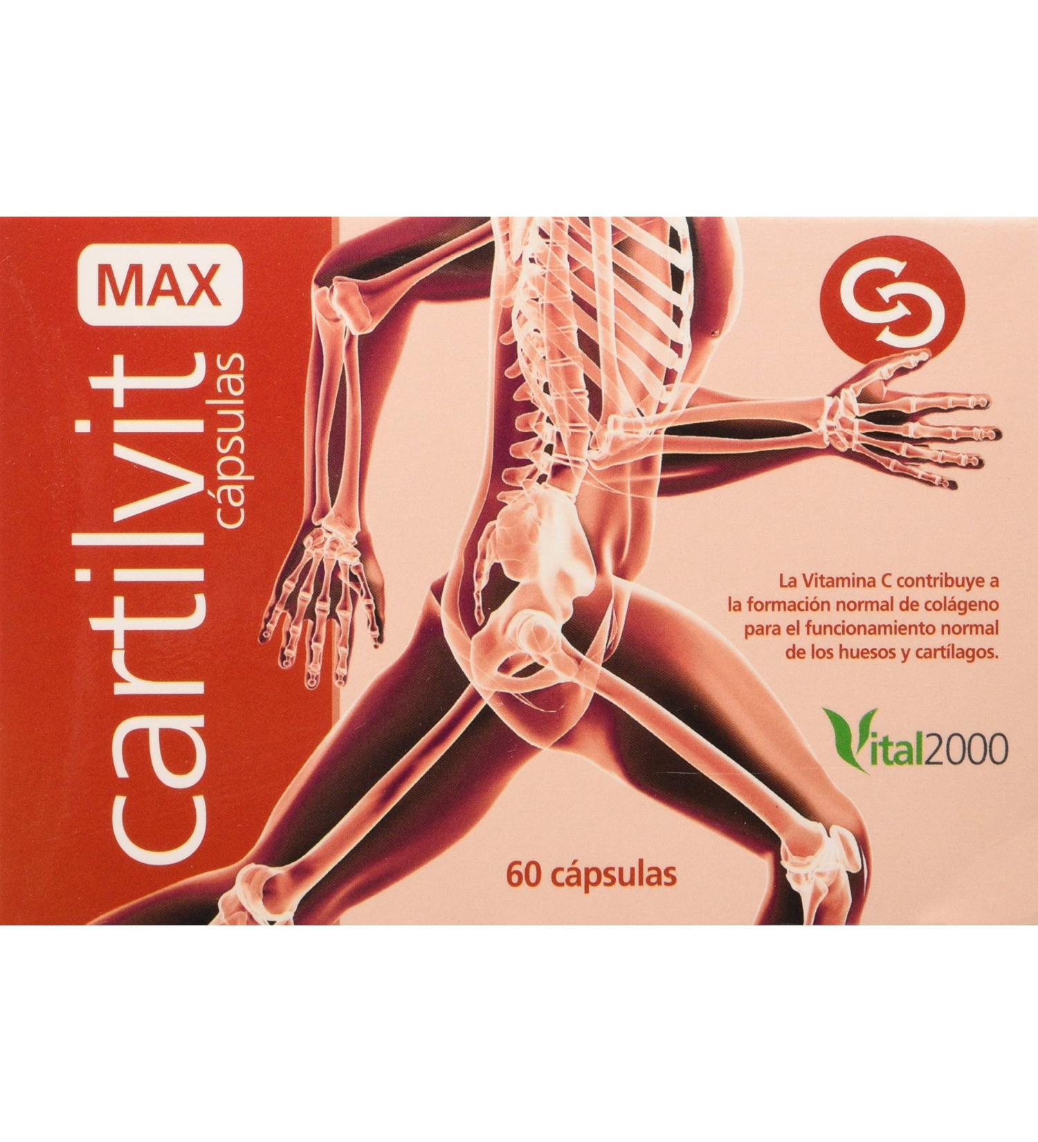 Vital 2000 Cartilvit Max 60 Caps - Buy Online on GoSupps.com