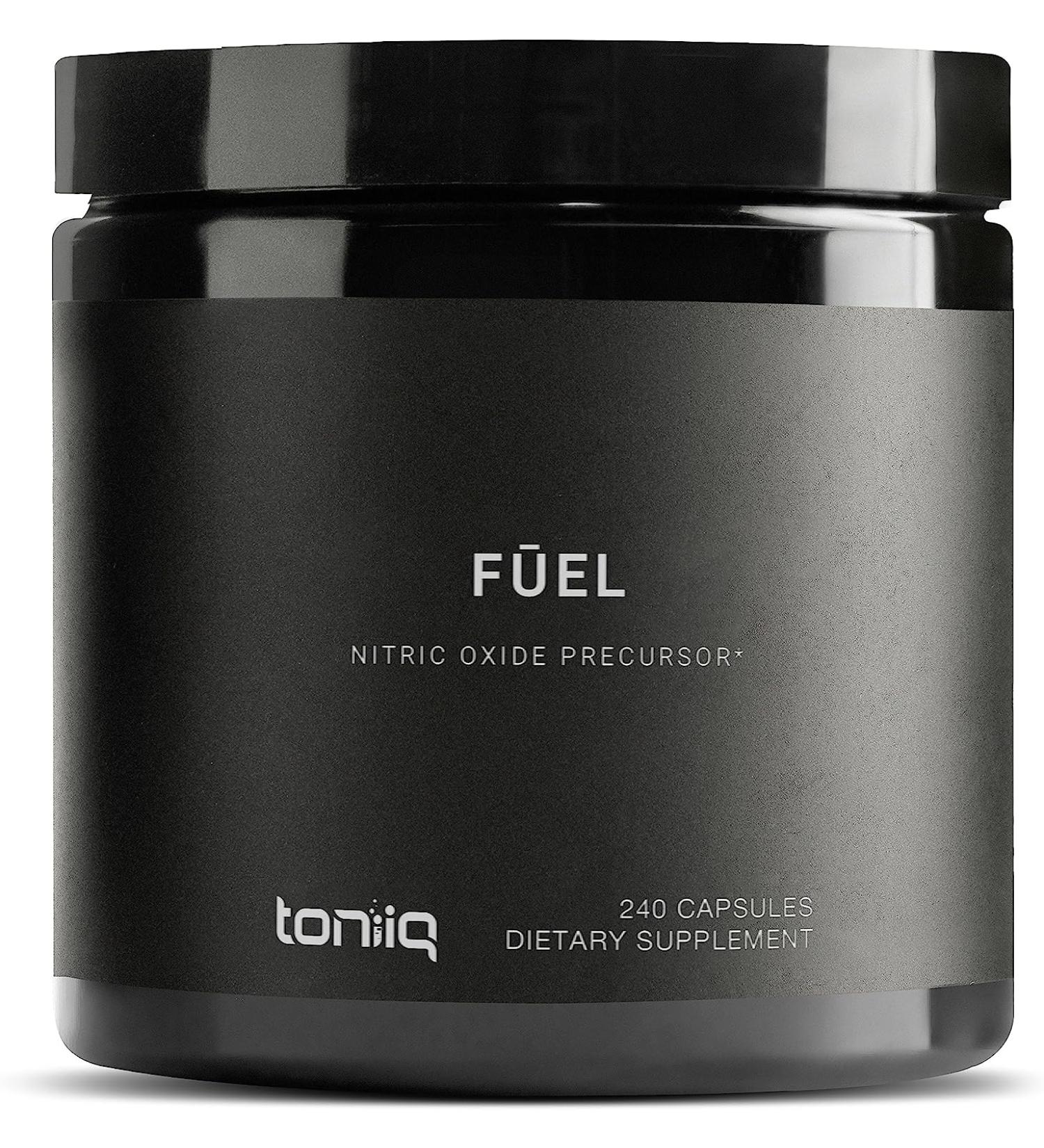 Toniiq Fuel 3000mg Nitric Oxide Supplement - Clinically Proven Velox Blend NO2 Booster for Men - L-Arginine  L-Citrulline & Beet Root Nitrates - Buy Online on GoSupps.com