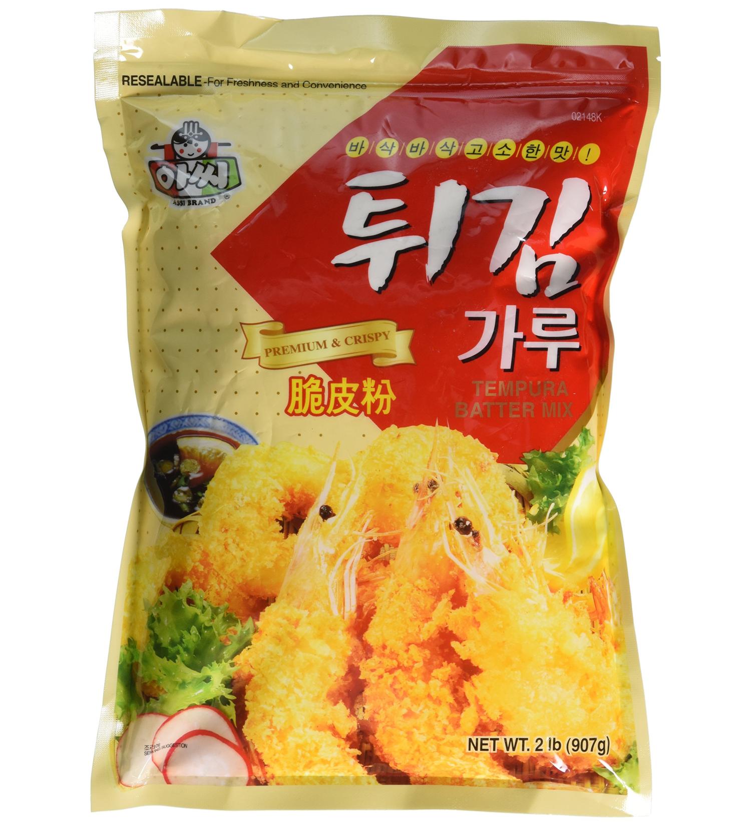 Assi Premium Tempura Batter Mix - 2 lb | Crispy & Light Japanese Tempura | Easy to Use - Buy Online on GoSupps.com