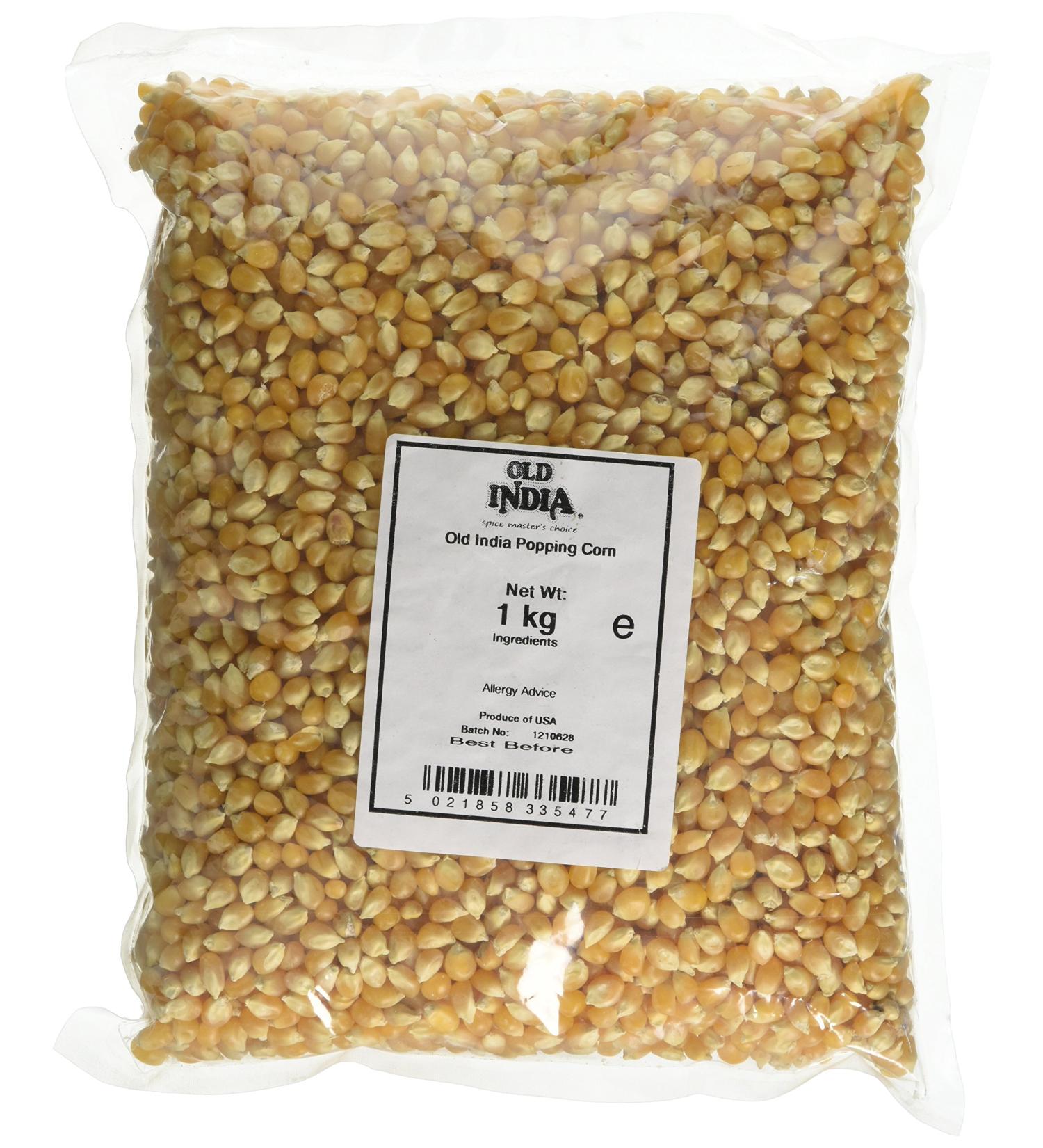 Old India Popping Corn 1 Kg 1 kg (Pack of 1)