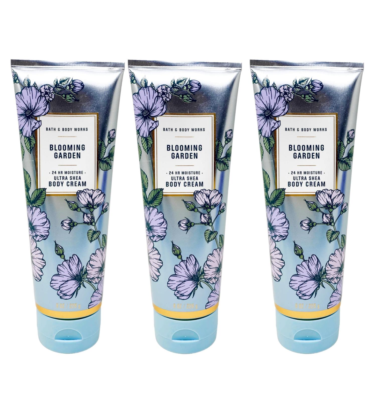 Bath & Body Works Blooming Garden - 3 Pack of Body Cream.