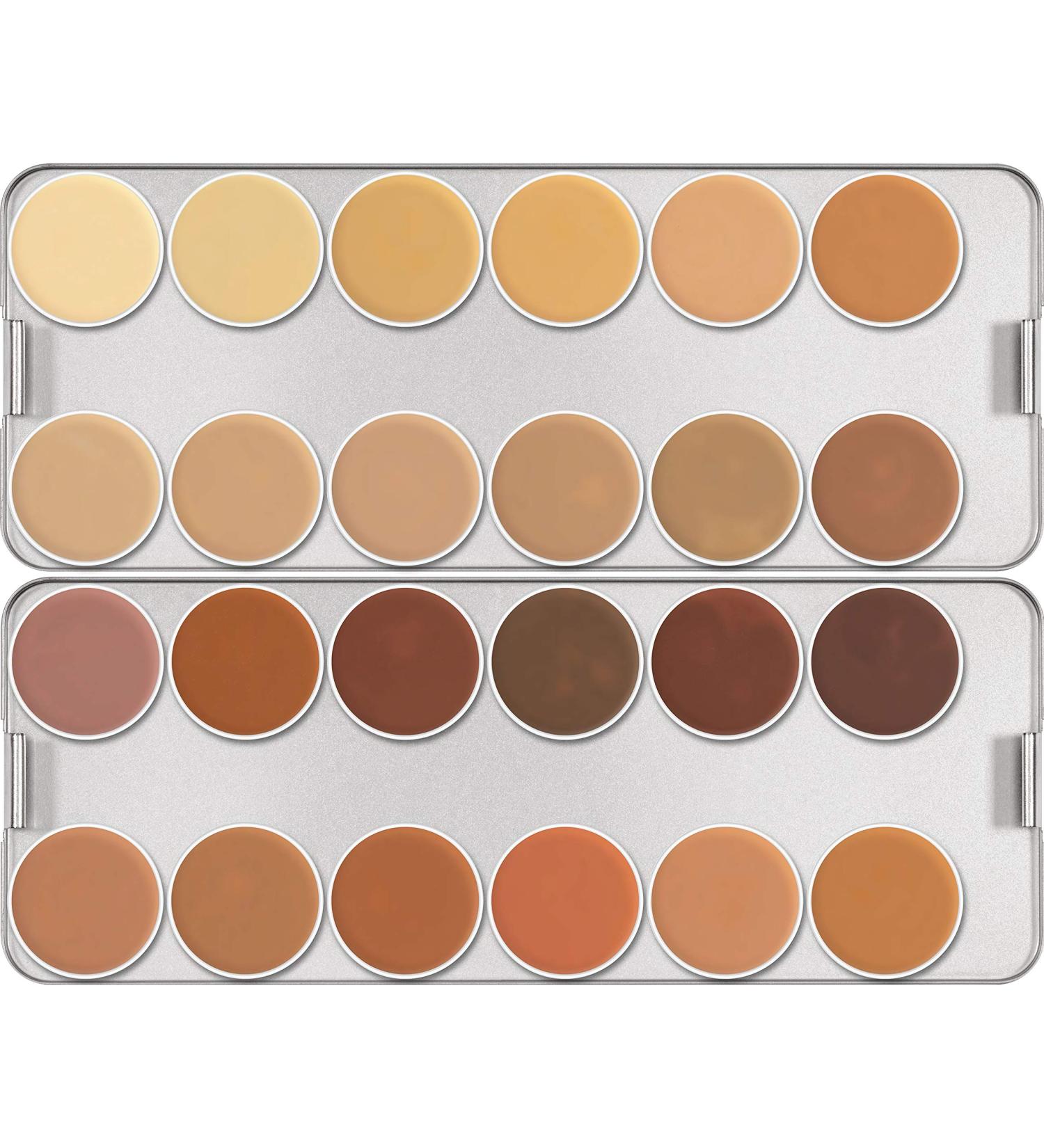 Kryolan Kryolan Dermacolor Camouflage Cream Foundation 24 Colour Palette K