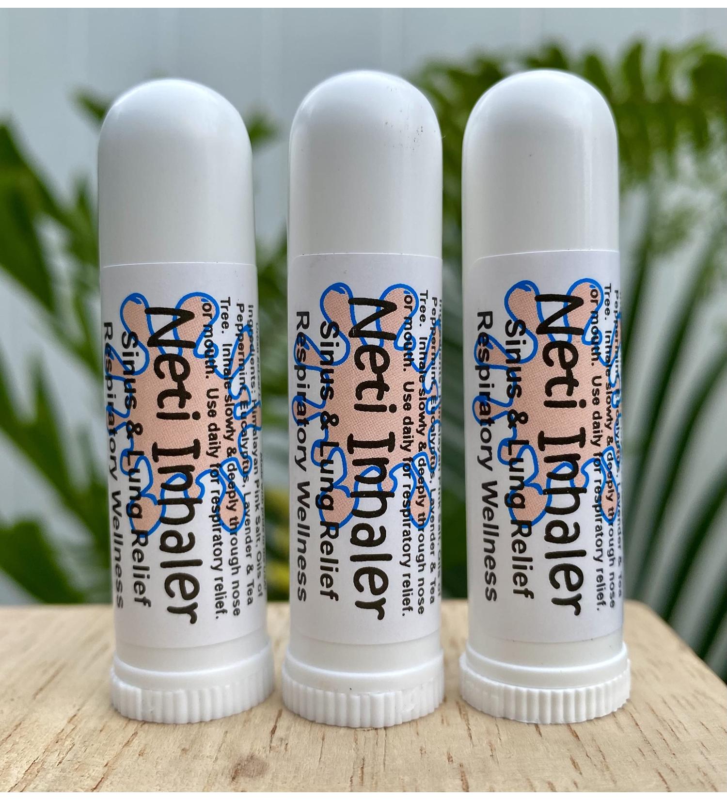 Urban ReLeaf Neti Salt Air Relief Aromatherapy - Himalayan Respiratory Wellness - 100% Natural (3 Pack) - Buy Online on GoSupps.com