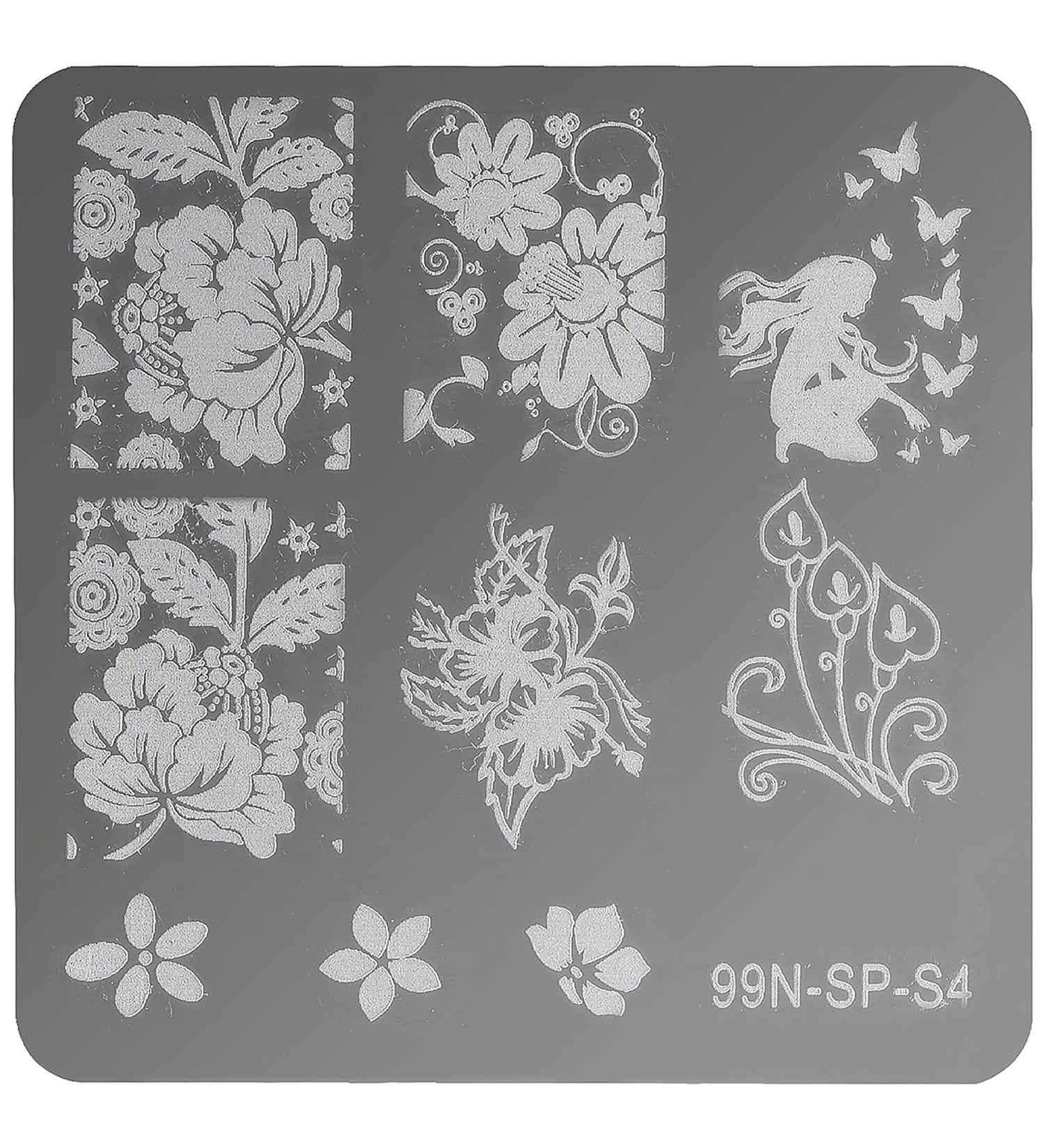 Buy 99nails Stamping Plate Square - Perfect for Nail Art & Design | International Shipping - Buy Online on GoSupps.com