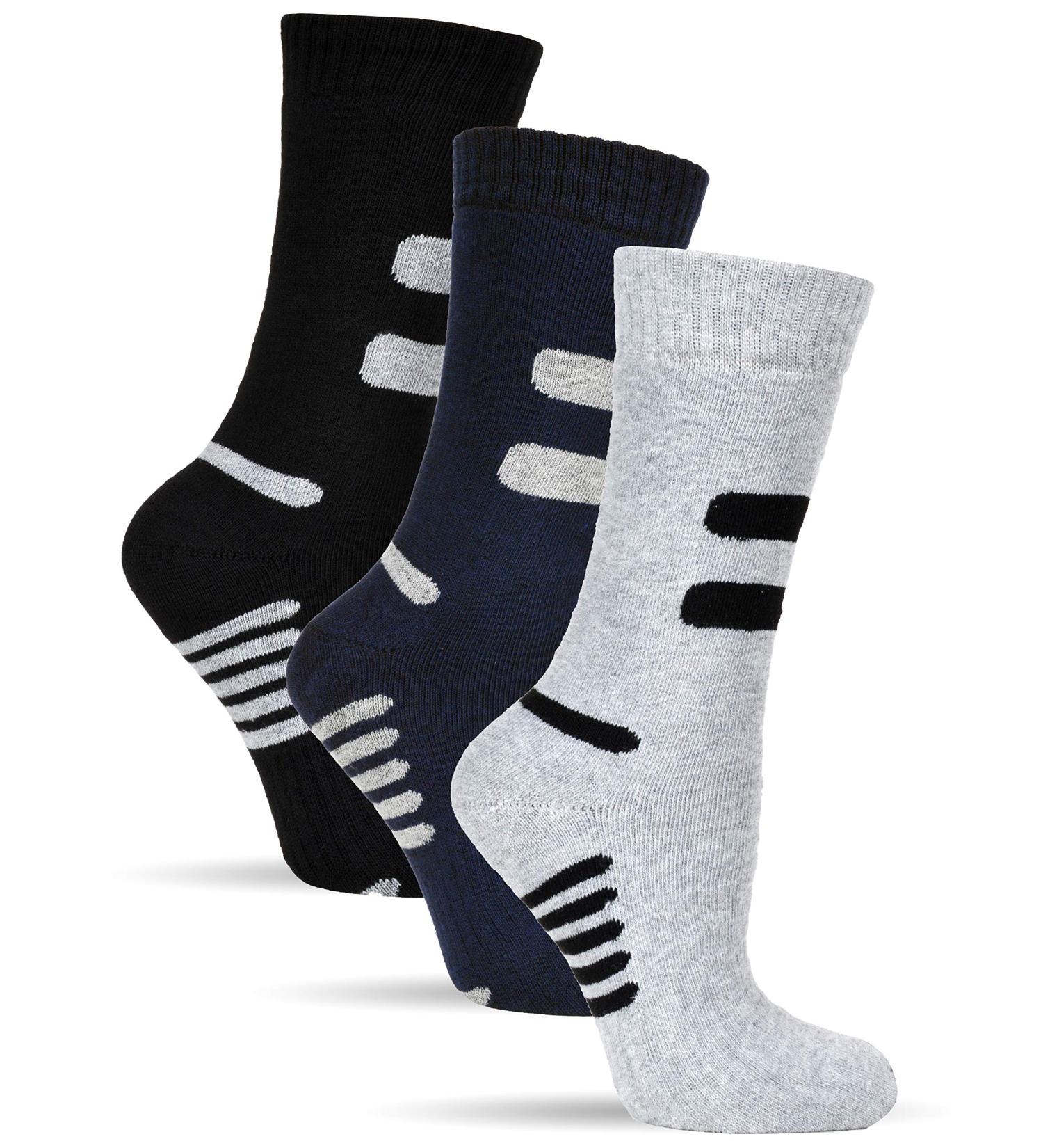 Frostfighter Men's Thermal Socks - 6 Pairs of Winter Ski Socks with Full Terry Lining (Size 43-46) - Perfect for Cold Weather - Buy Online on GoSupps.com