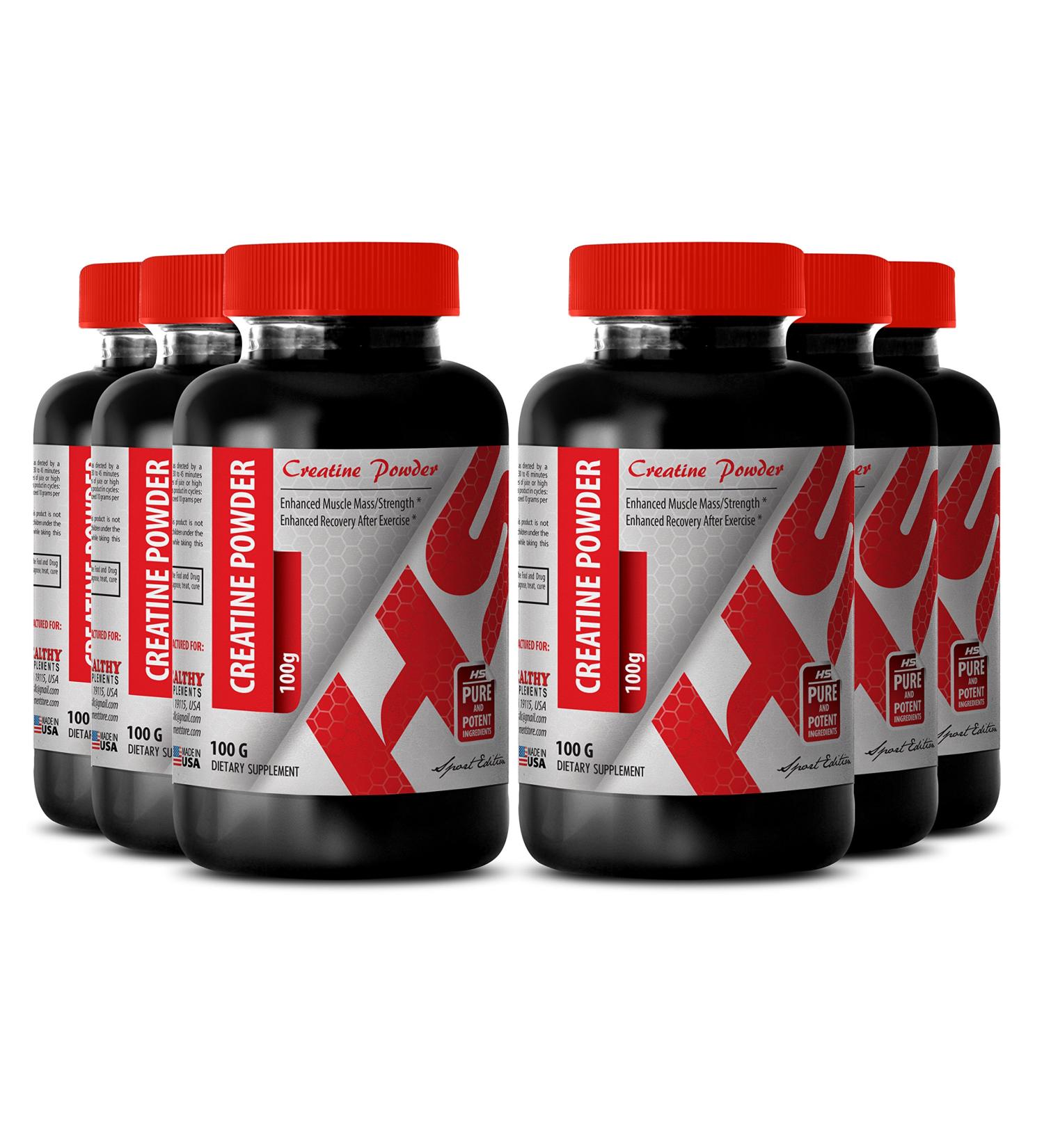 Buy Creatine Tablets - CREATINE Powder 100G for Lean Mass Gain (6 Bottles) - International Shipping - Buy Online on GoSupps.com
