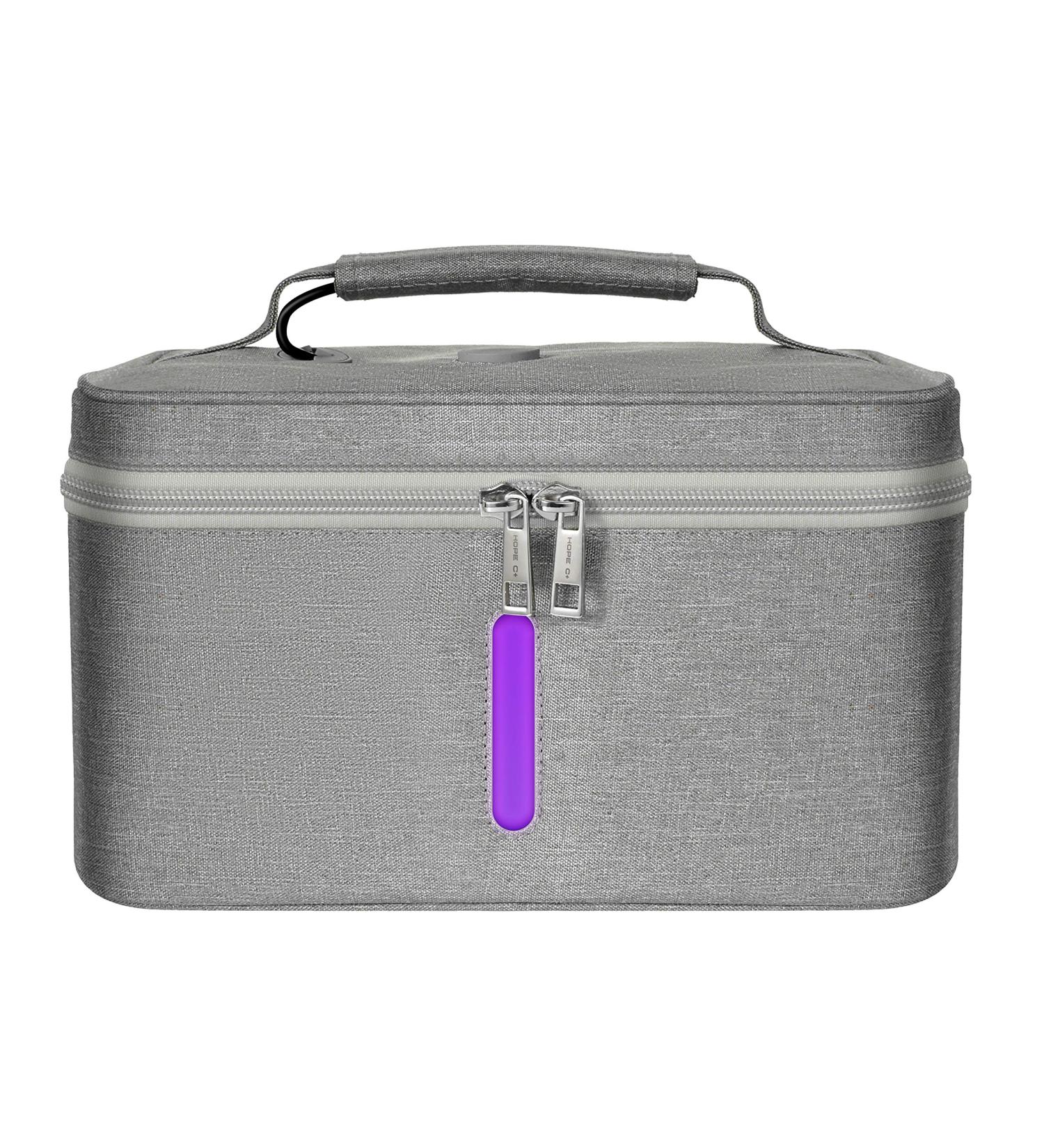 HOPE C+ UVC Light Storage Bag - Portable & Rechargeable Multipurpose Bag with 265nm Wavelength LED Lights - Buy Online on GoSupps.com