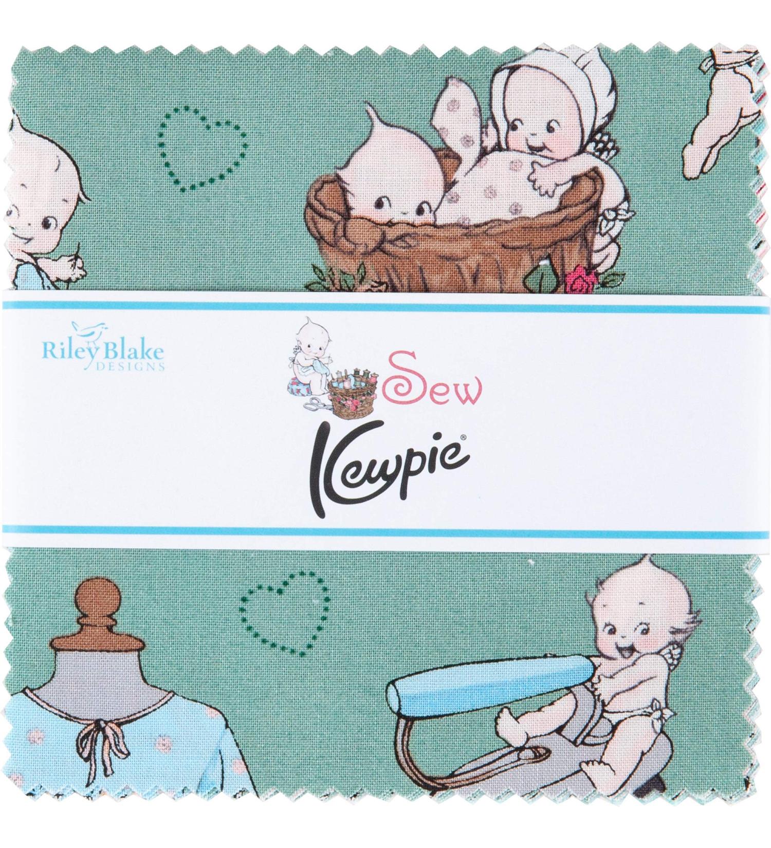 Sew Kewpie 5 Stacker 42 5-inch Squares Charm Pack Riley Blake Designs 5-10540-42