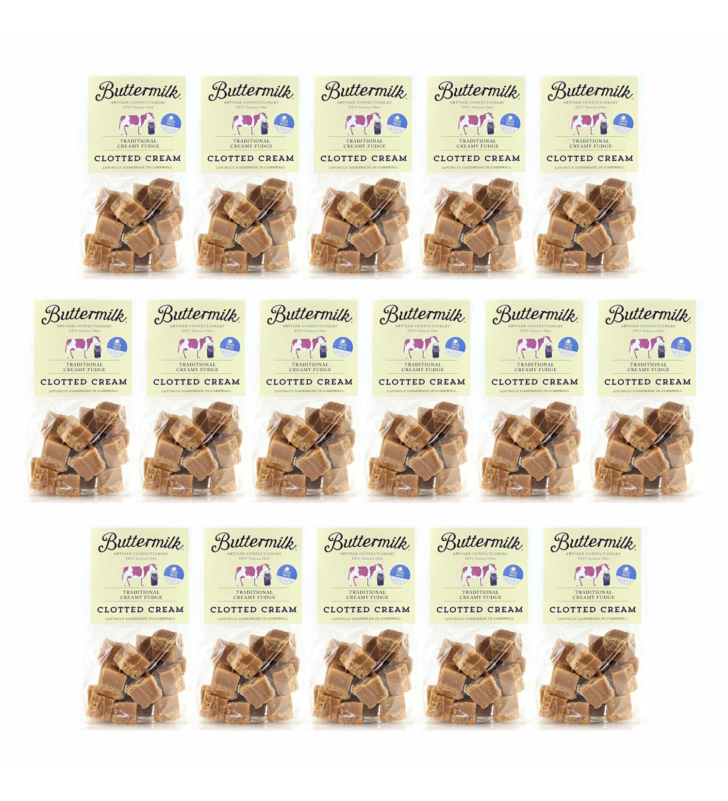 Buttermilk Clotted Cream Fudge 175g - Pack of 16