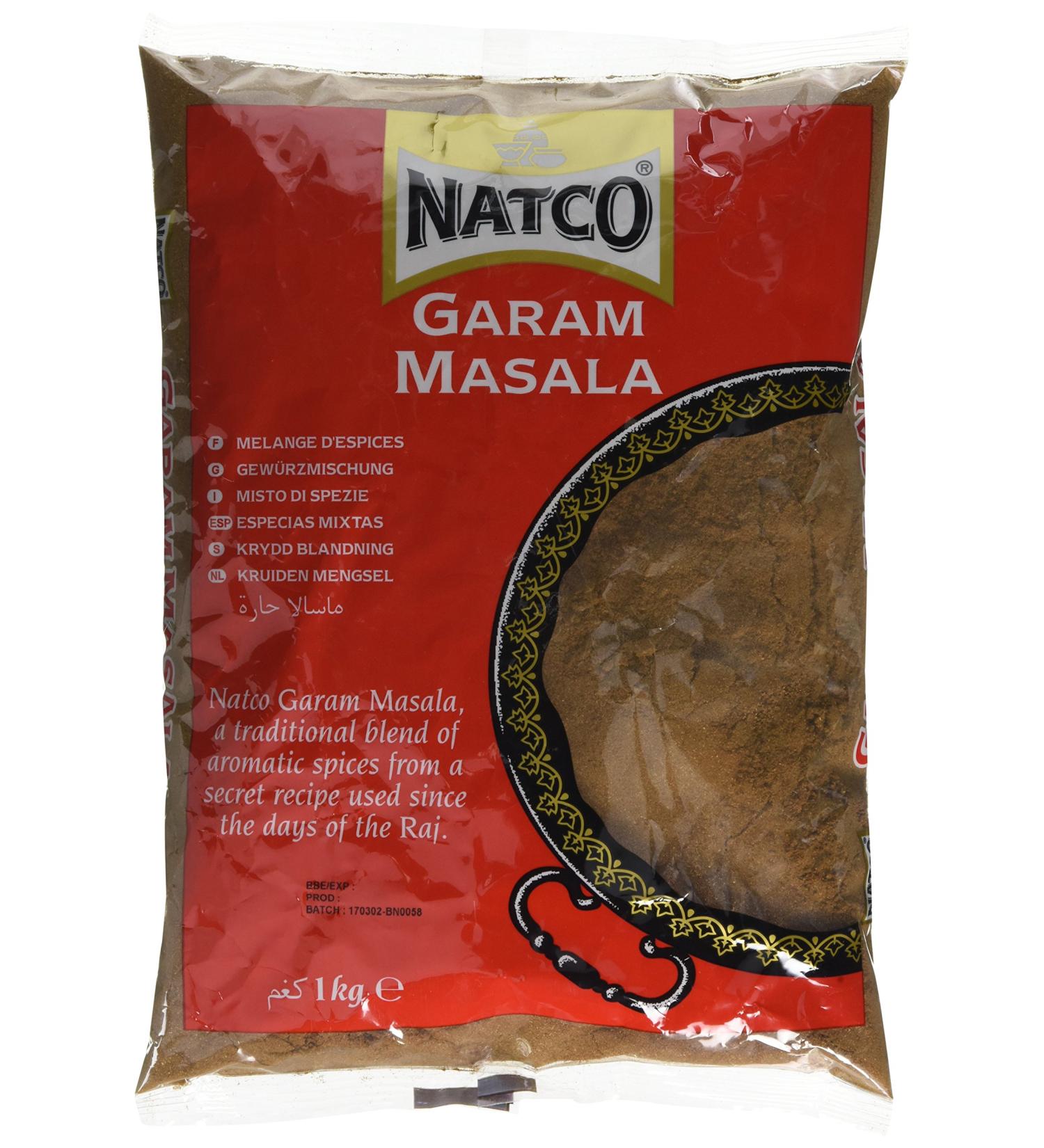 Natco Garam Masala 1kg - Authentic Indian Spice Blend for Flavorful Dishes - Buy Online on GoSupps.com