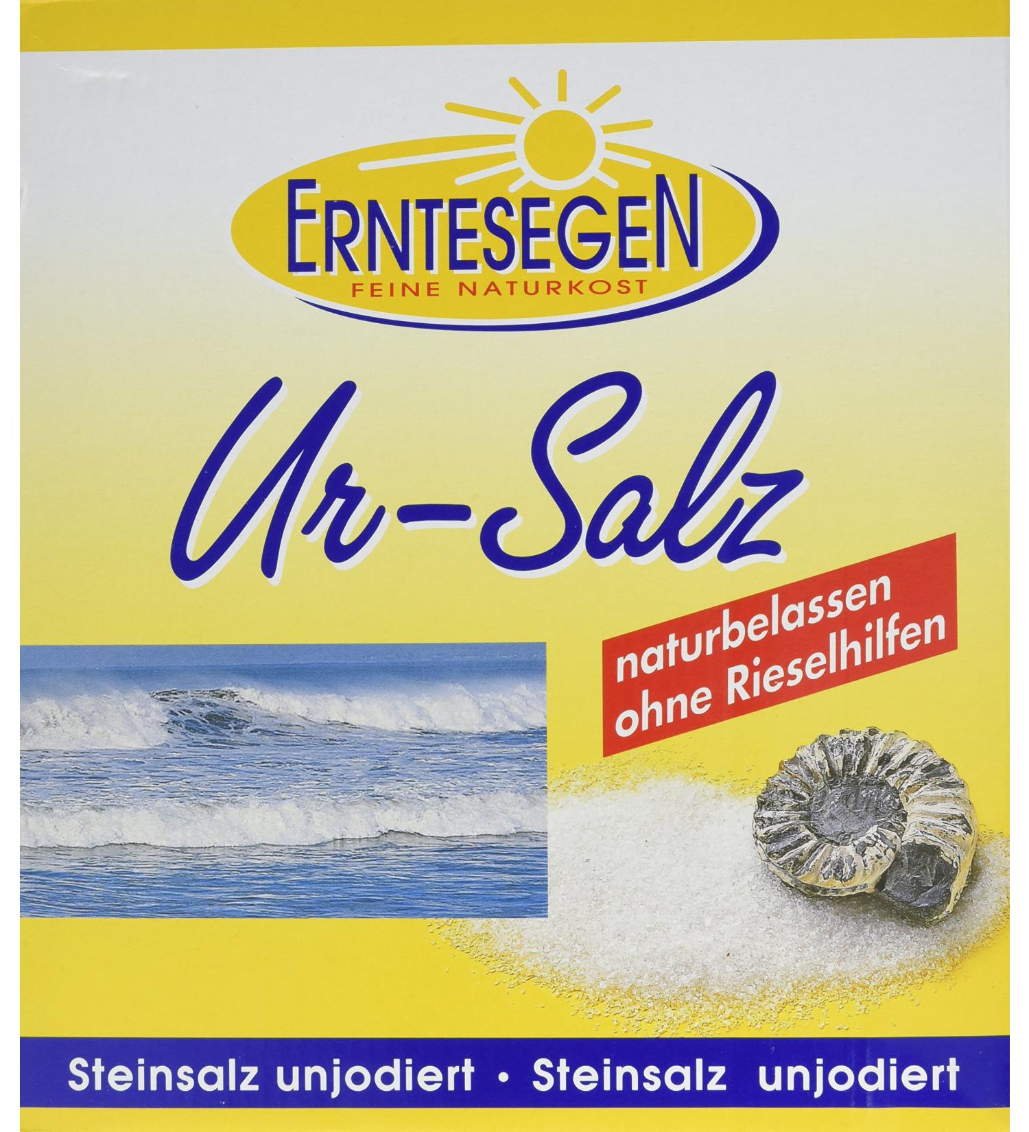 Erntesegen Ur-Salz Natural 5 kg - Premium Quality Sea Salt for International Shipping - Buy Online on GoSupps.com