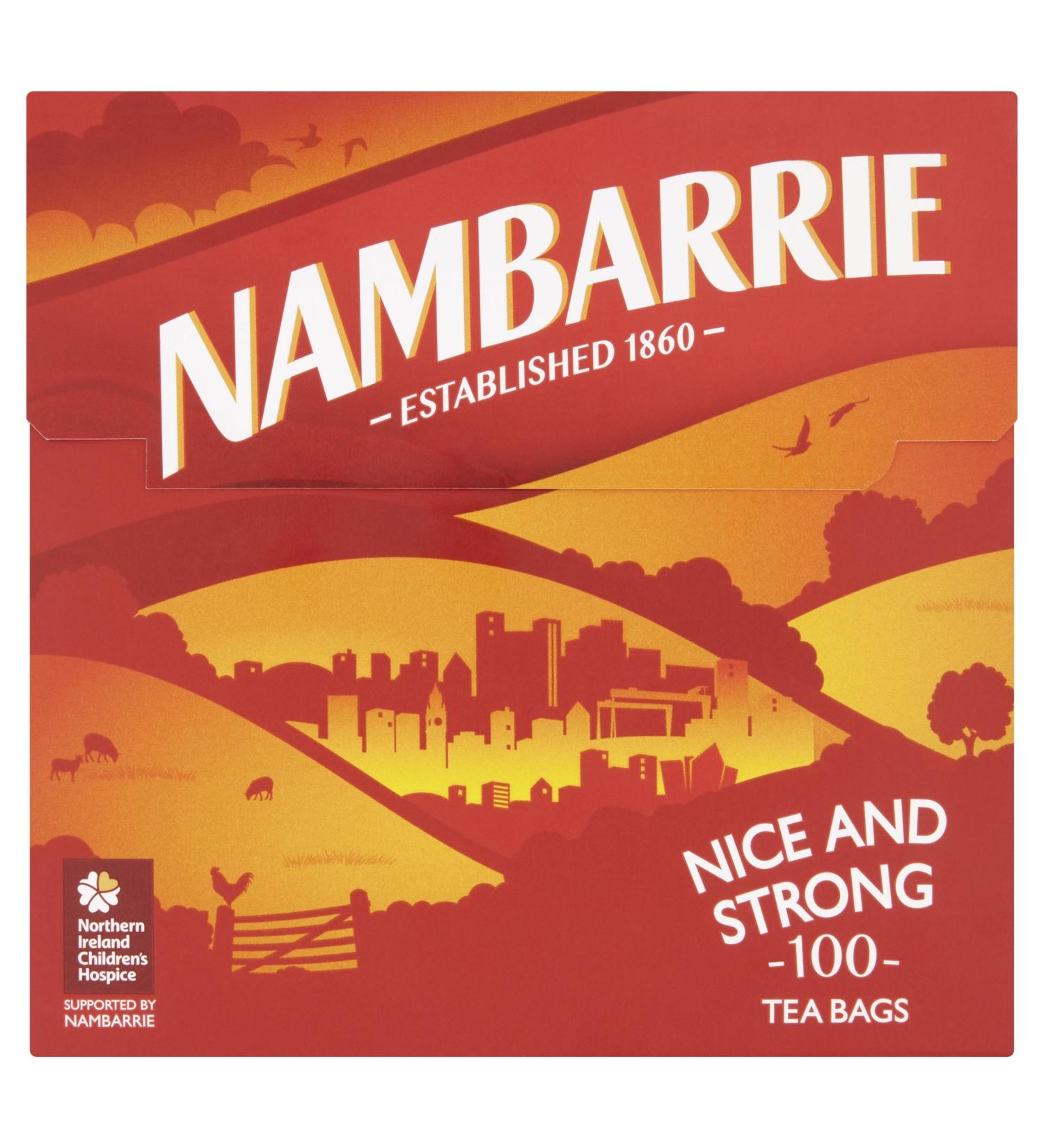 Nambarrie Nice and Strong Black Tea 100 Bags 290g