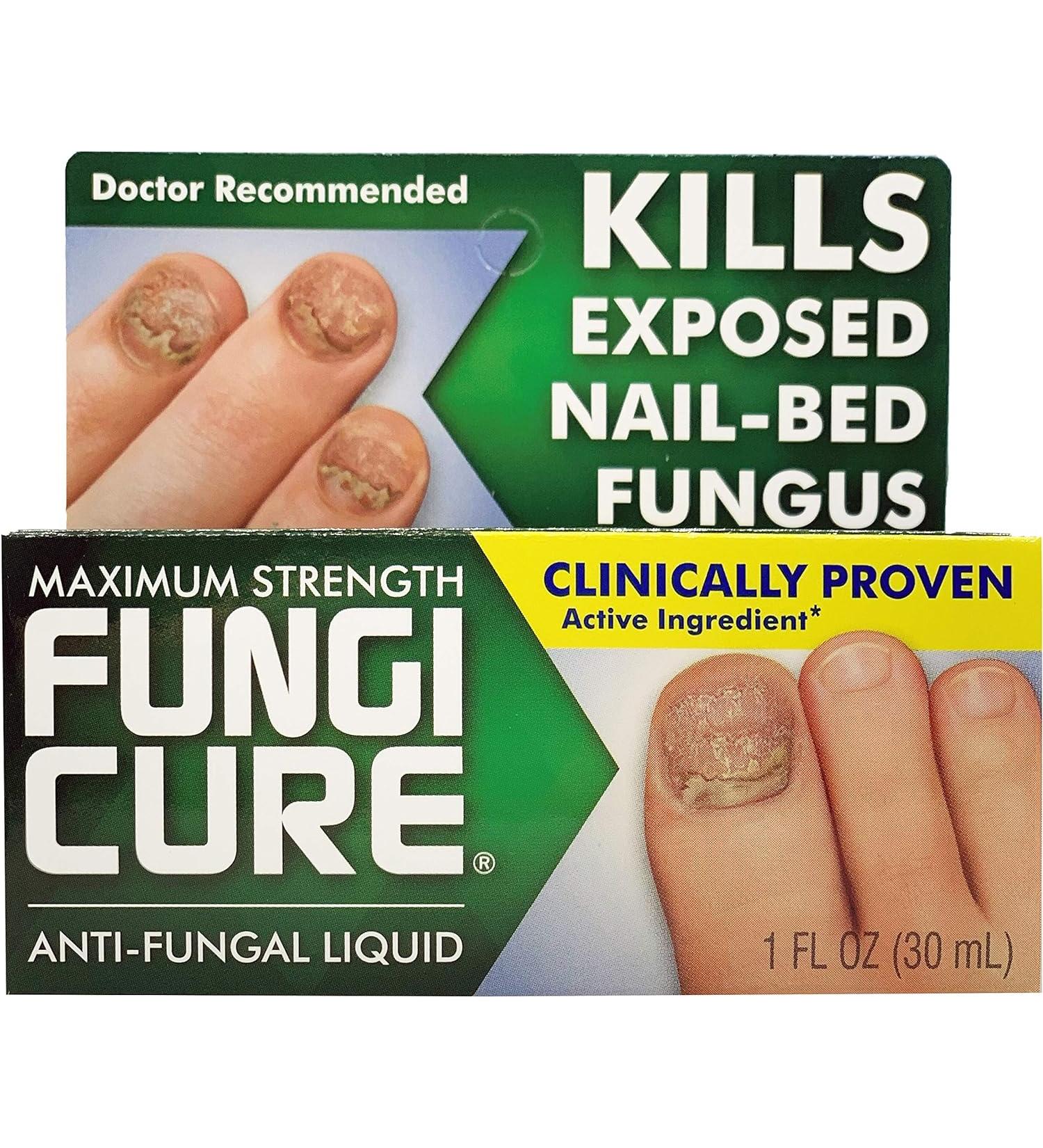 FungiCure Antifungal Liquid Extra Strength - 1 fl oz (30 ml) - Buy Online on GoSupps.com