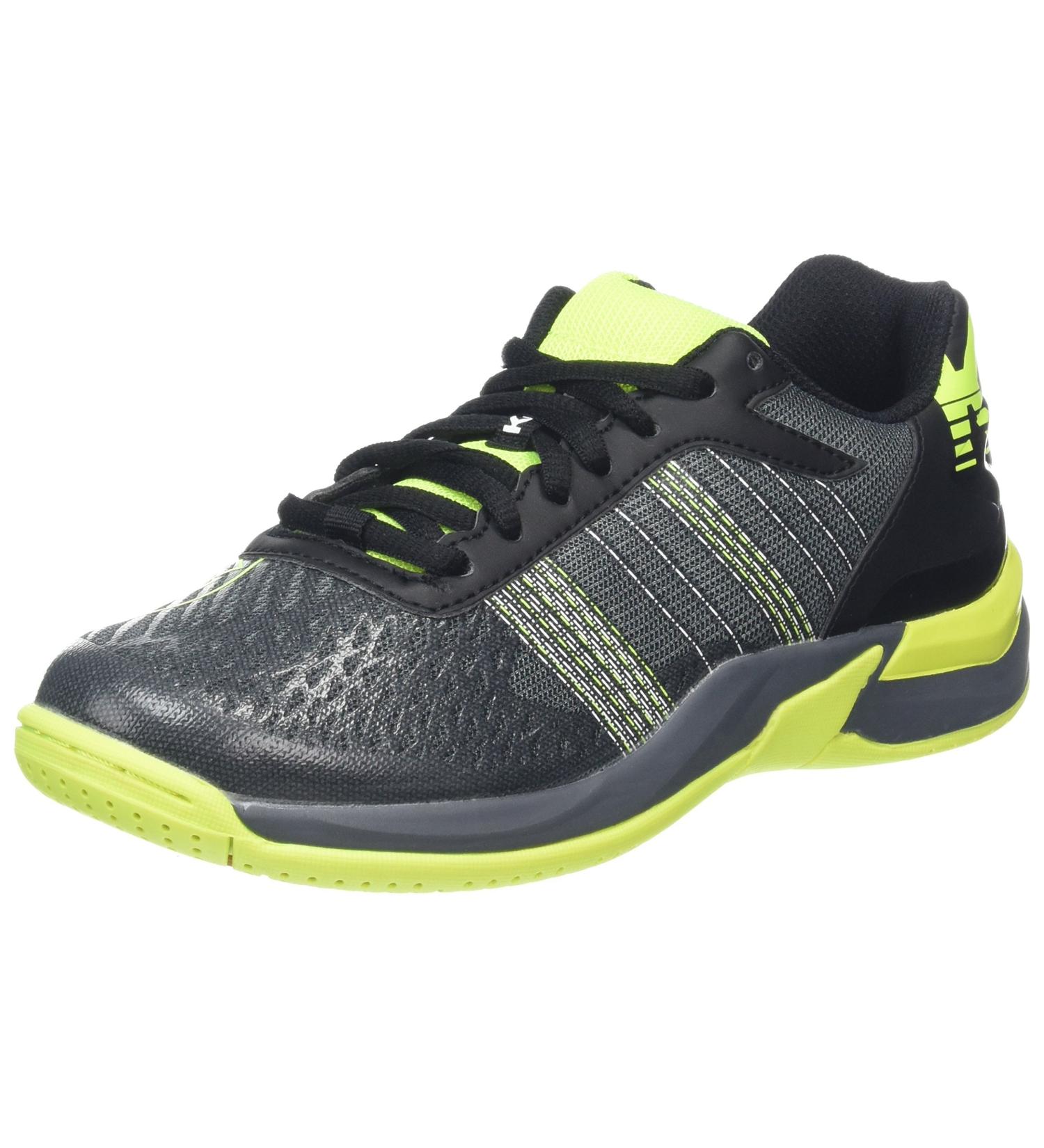 Kempa Unisex Kids Attack Contender Junior Handball Shoes 30 EU - Black/Antracita/Yellow - International Shipping Available - Buy Online on GoSupps.com