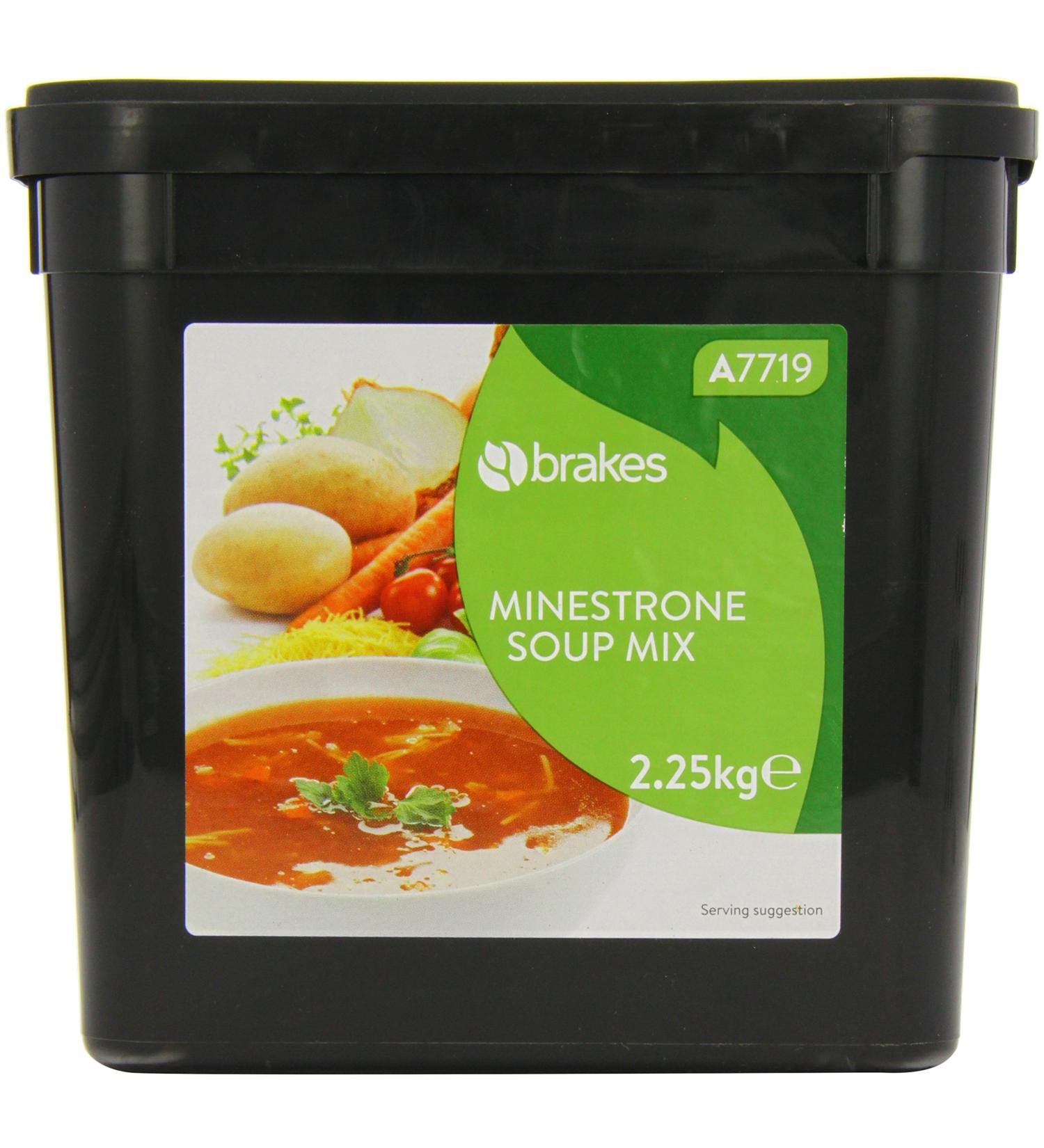 Brakes Minestrone Soup 2.25 kg - Buy Online on GoSupps.com