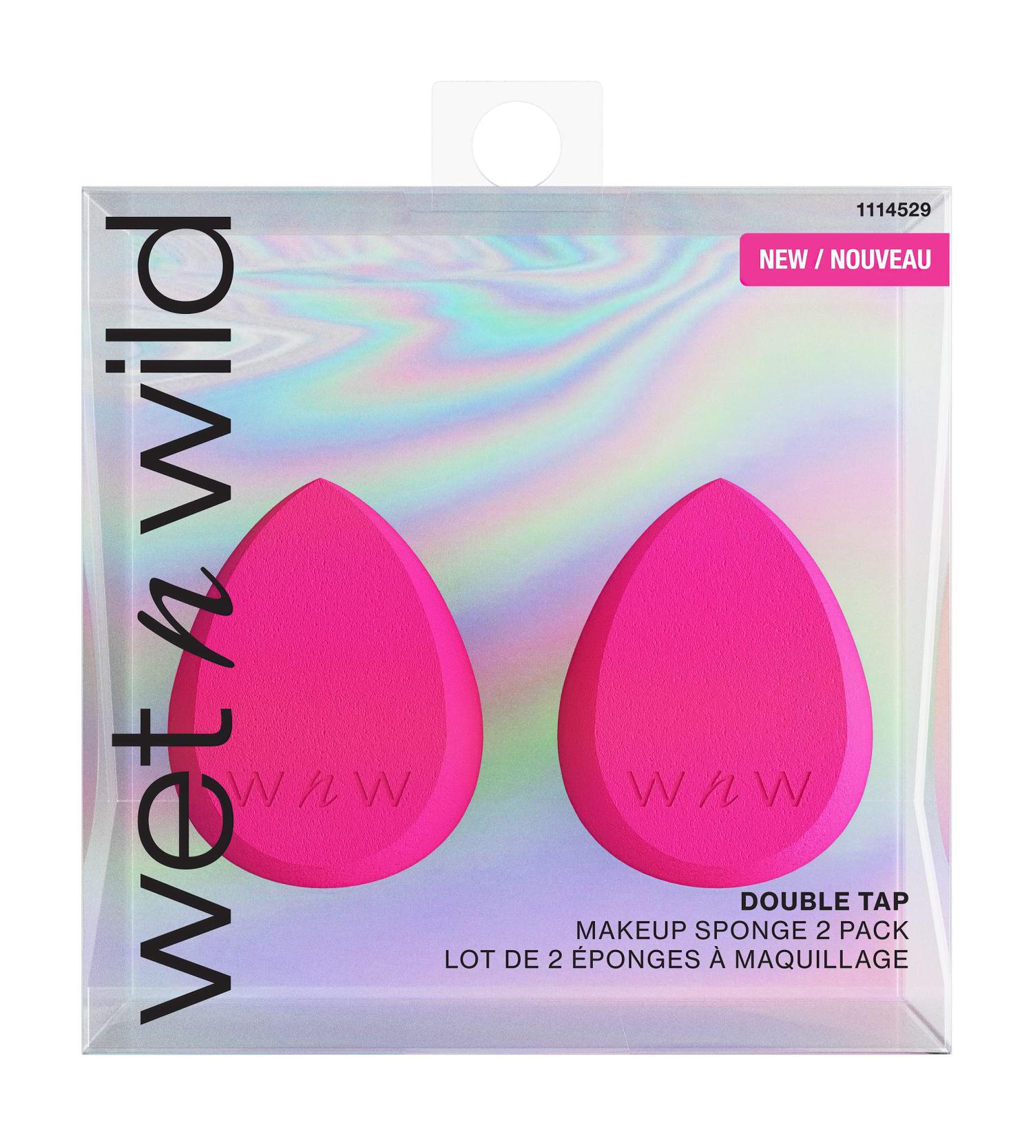 Double Tap Makeup Sponge Set - Vegan & Cruelty-Free Blender for Liquid, Cream, and Powder Makeup - 2 Pack - Buy Online on GoSupps.com