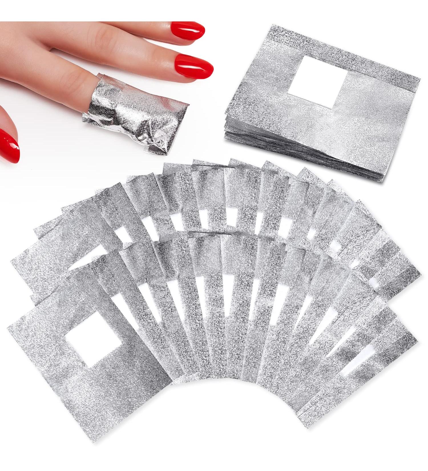 Buy Makartt Nail Polish Remover - 100pcs Foil Wraps with Lint-Free Cotton Pads | Soak Off Gel Polish | Non-Acetone Solution - International Shipping Available - Buy Online on GoSupps.com