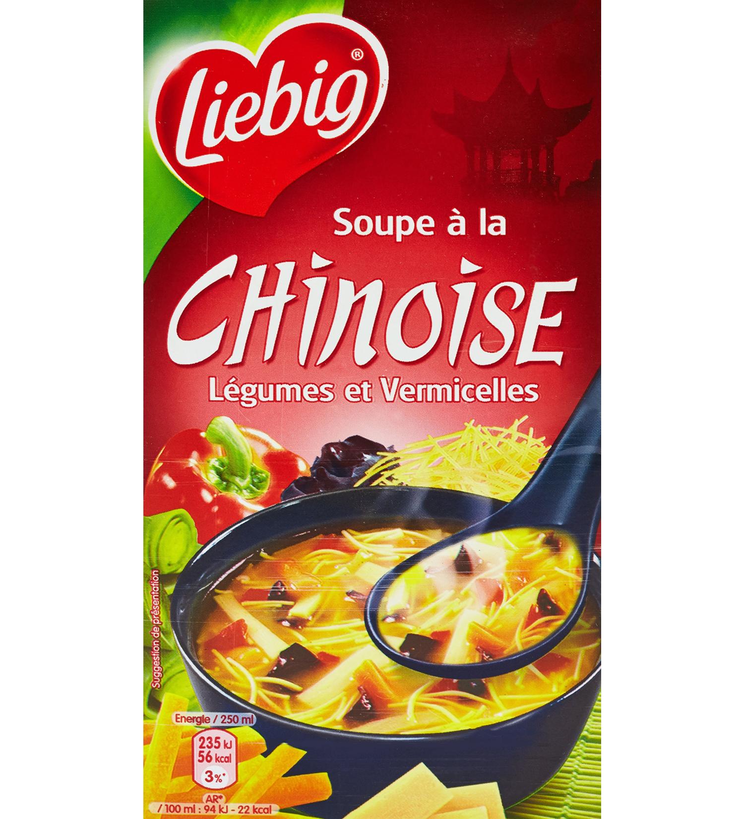 Liebig Chinese Soup 1 L Brick - Pack of 4 - Buy Online on GoSupps.com