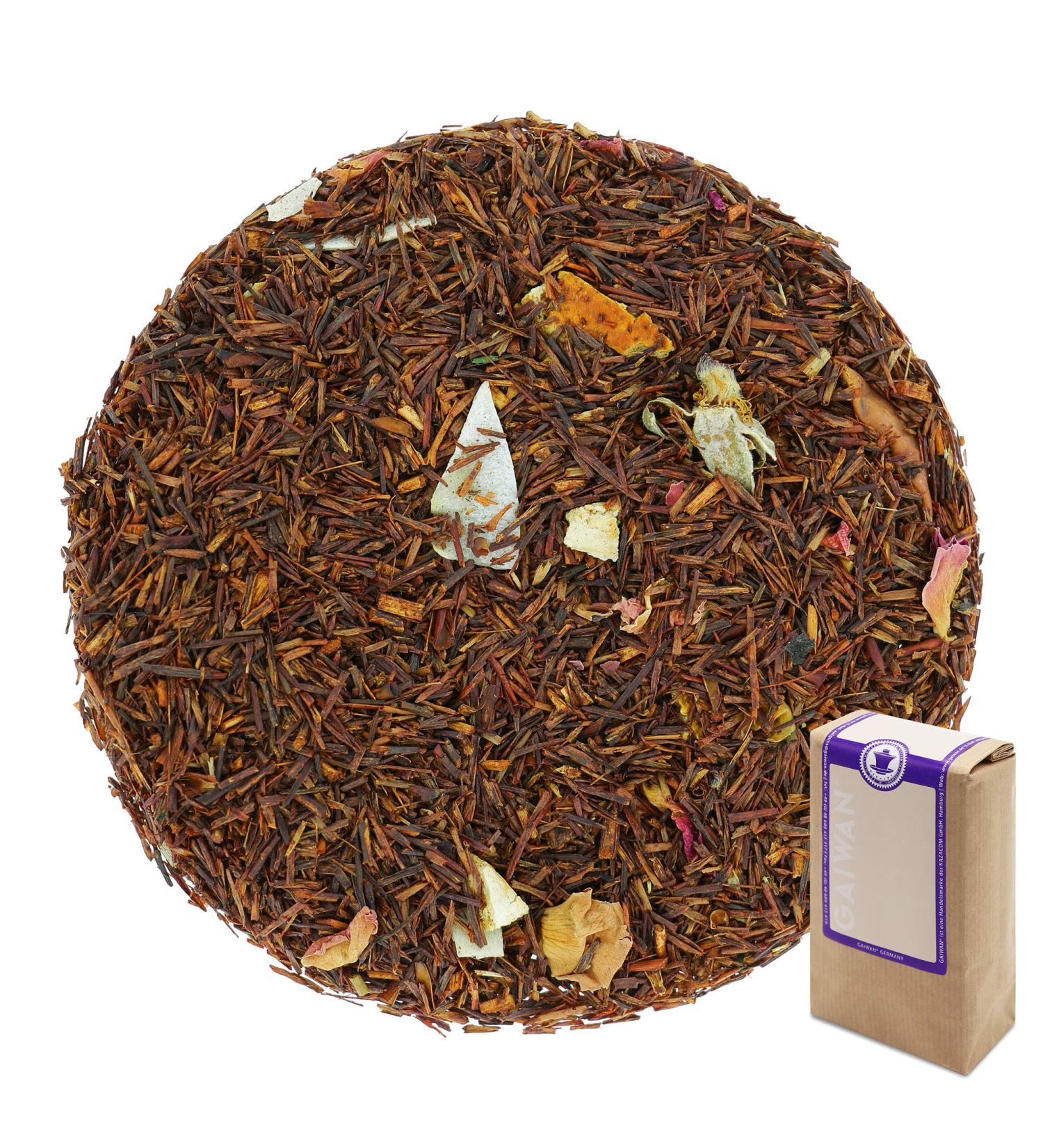 No. 1187: Rooibos Tea Loose Leaf "Tropical Dream" - 100 g (3.5 oz) - GAIWAN Germany - Rooibos Orange Apple Coconut Flakes Rose Flowers 100g - Buy Online on GoSupps.com