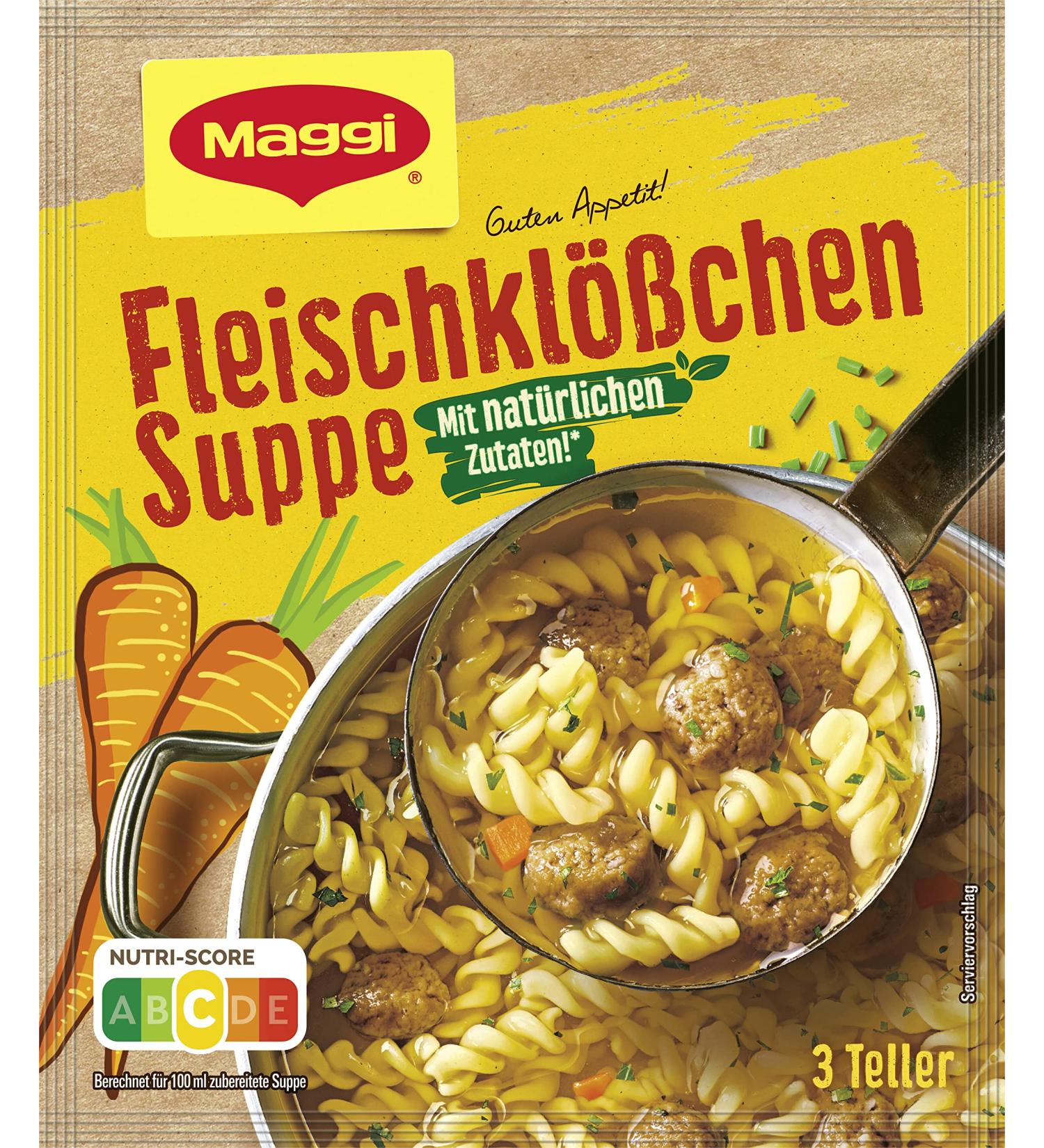 MAGGI Bon Appetit Meatball Soup - Easy 3-Plate Meal Pack | International Shipping - Buy Online on GoSupps.com