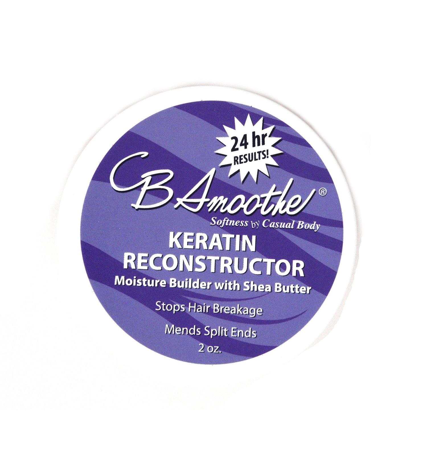 CB Smoothe Keratin Reconstructor Moisture Builder with Shea Butter 2 oz