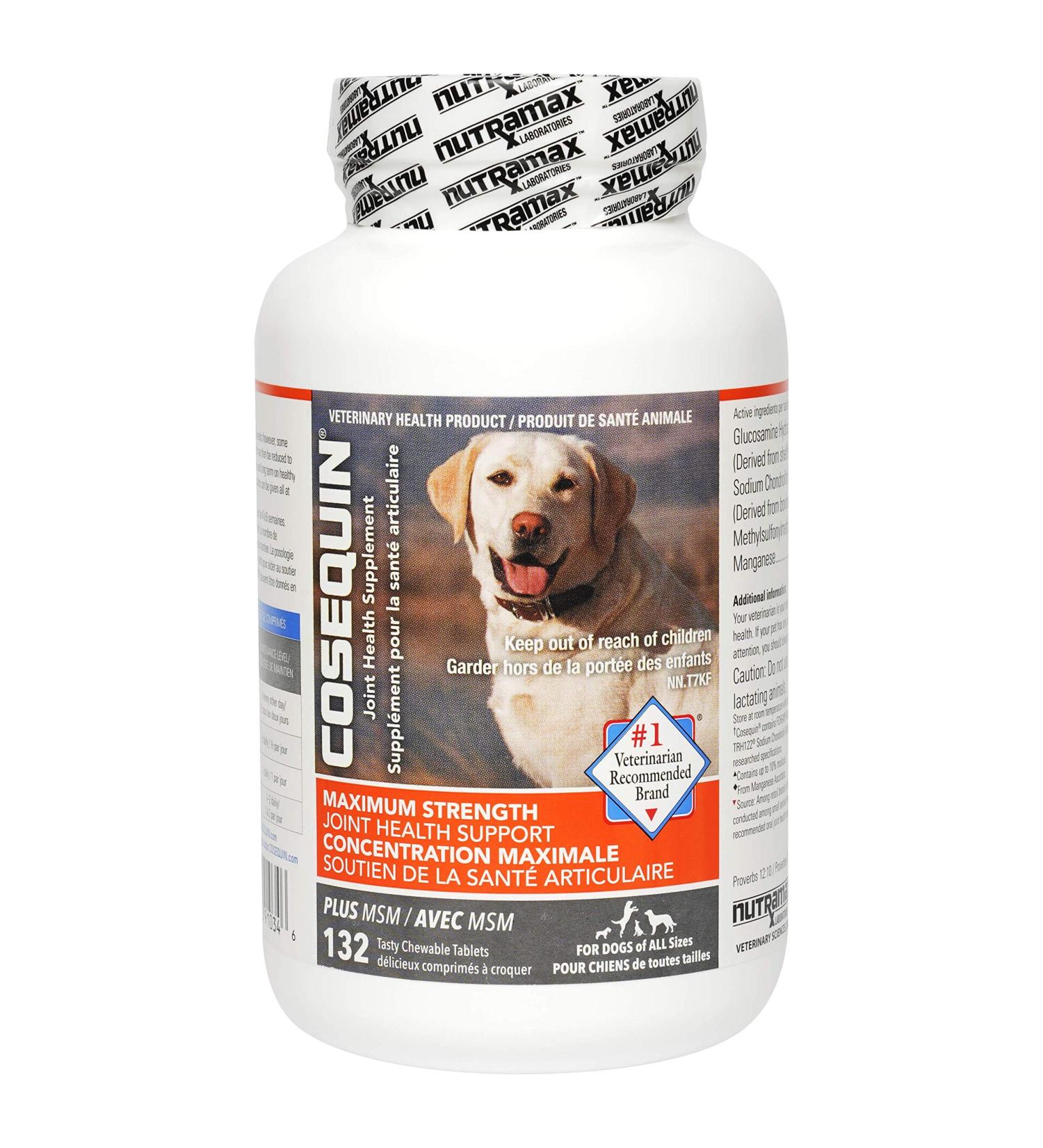 Cosequin Max Strength W/MSM 132 ct - Buy Online on GoSupps.com