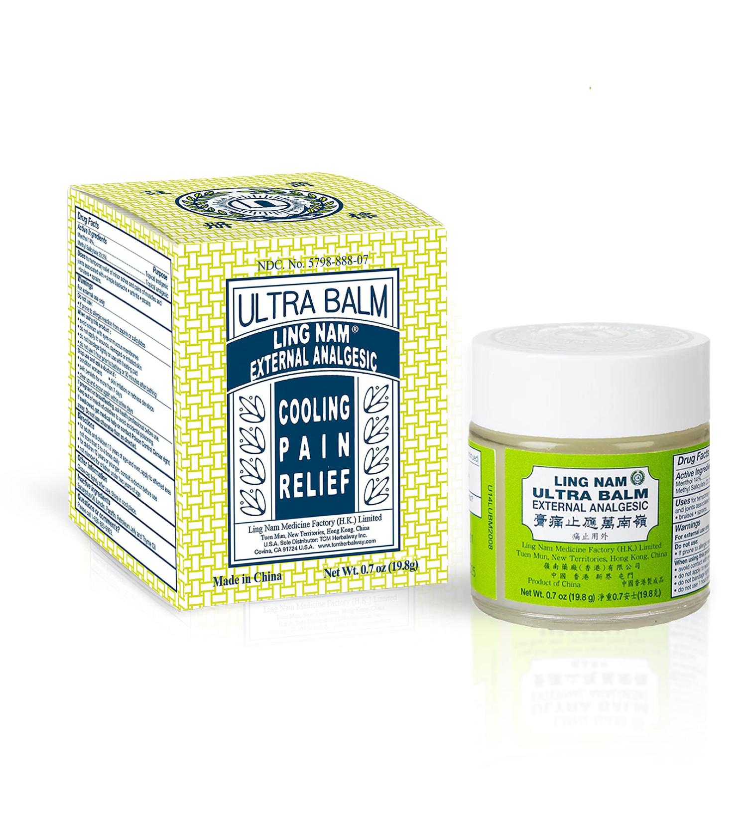 Ultra Balm External Analgesic for Cooling Pain Relief - Backache Arthritis Muscle Pain & Soreness - 0.7oz | Fast International Shipping - Buy Online on GoSupps.com
